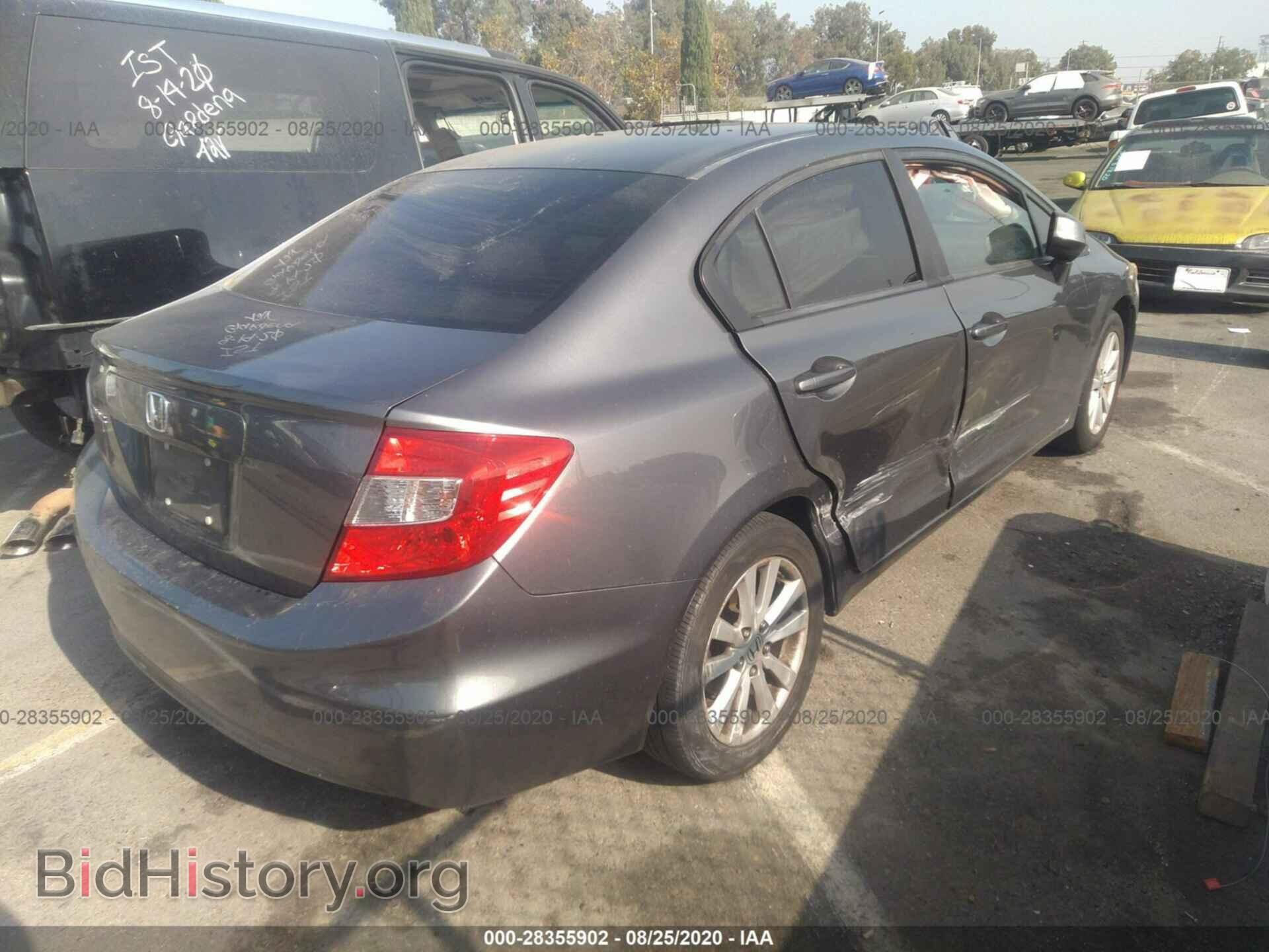 2012 HONDA CIVIC SDN - VIN: 2HGFB2F86CH302746 - Фото 4