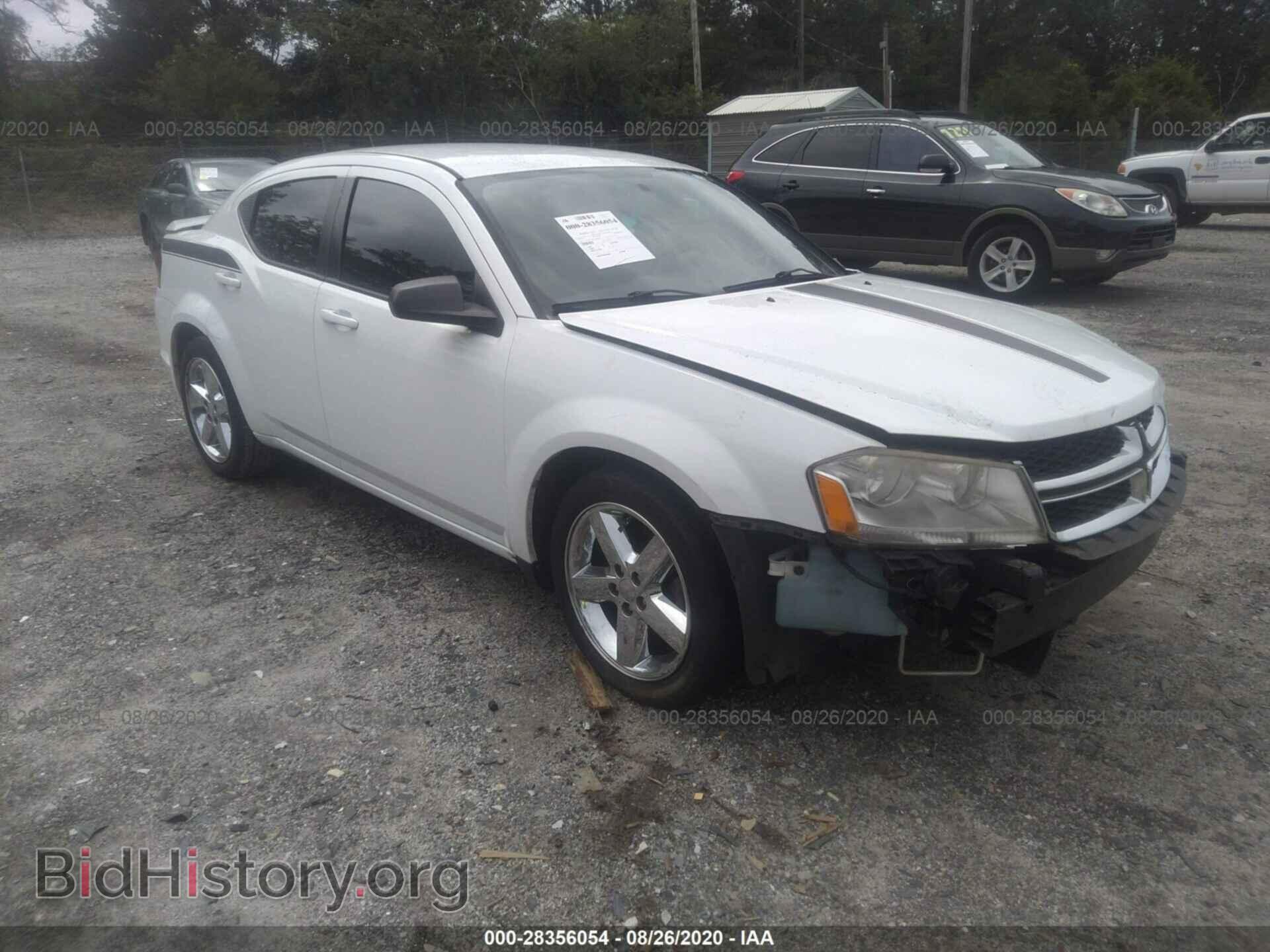 Photo 1C3CDZAB8CN140962 - DODGE AVENGER 2012