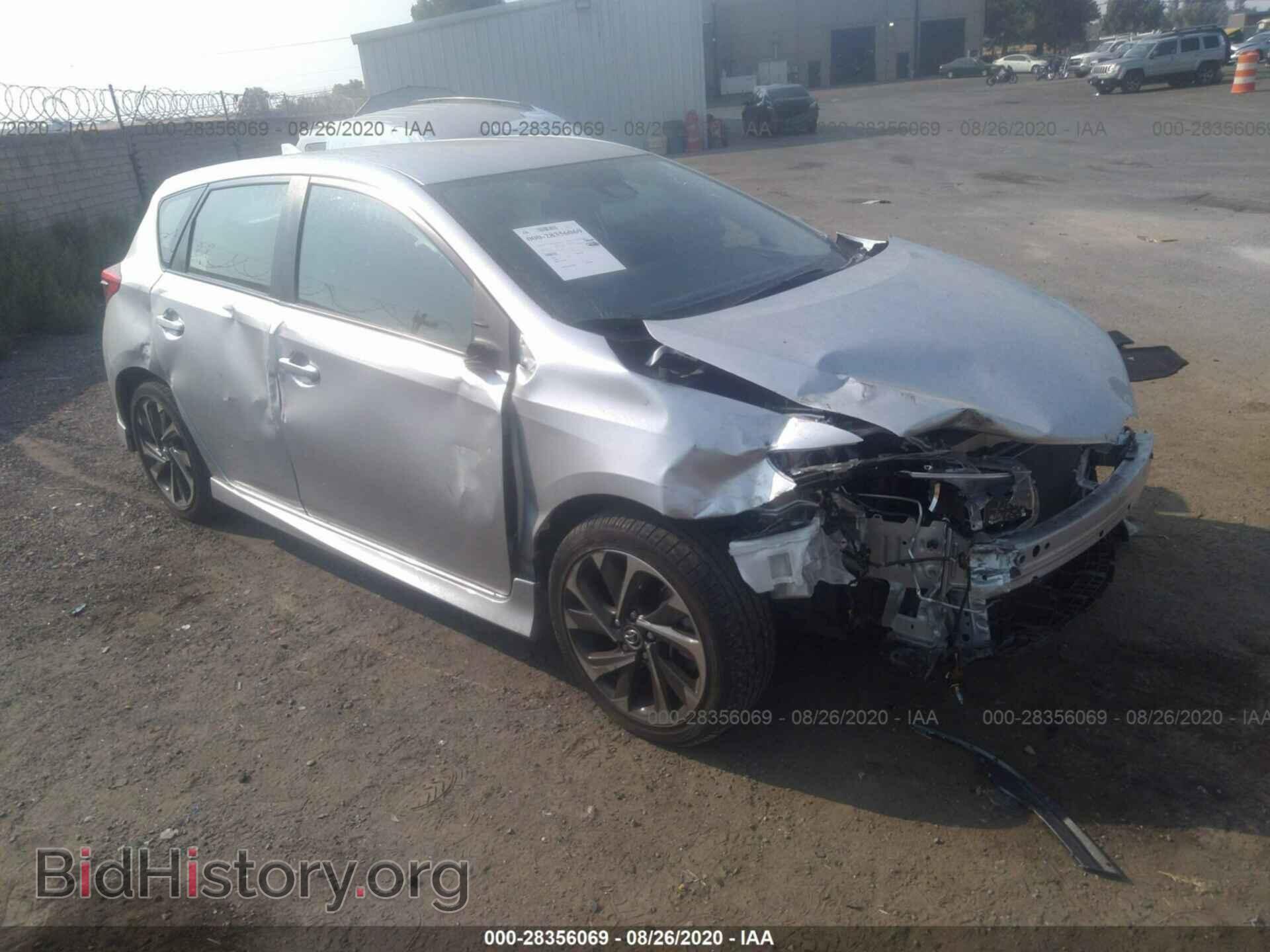 Photo JTNKARJE6HJ543990 - TOYOTA COROLLA IM 2017