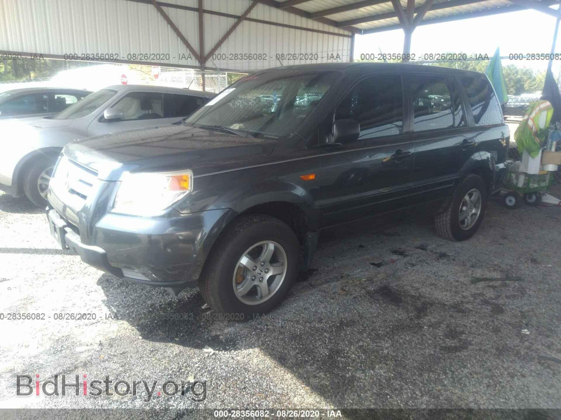 2006 HONDA PILOT - VIN: 5FNYF28126B050709 - Фото 2