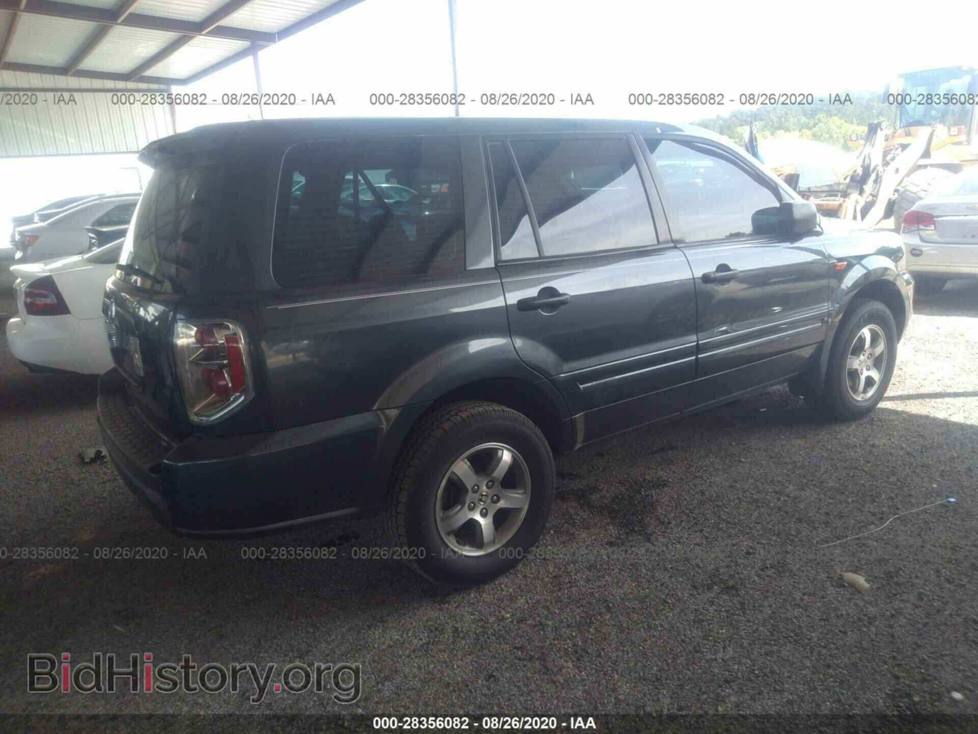 2006 HONDA PILOT - VIN: 5FNYF28126B050709 - Фото 4