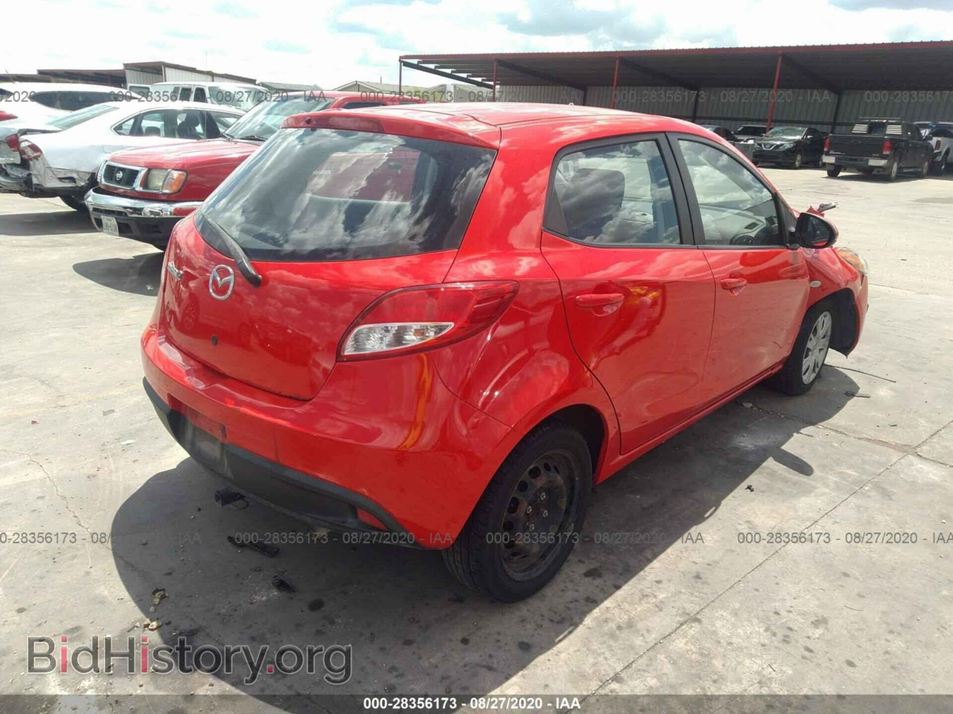 2012 MAZDA MAZDA2 - VIN: JM1DE1KZ4C0139332 - Фото 4