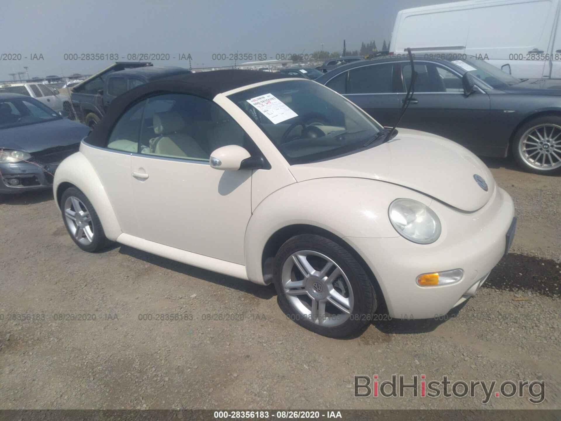 Photo 3VWCD31Y05M354660 - VOLKSWAGEN NEW BEETLE CONVERTIBLE 2005