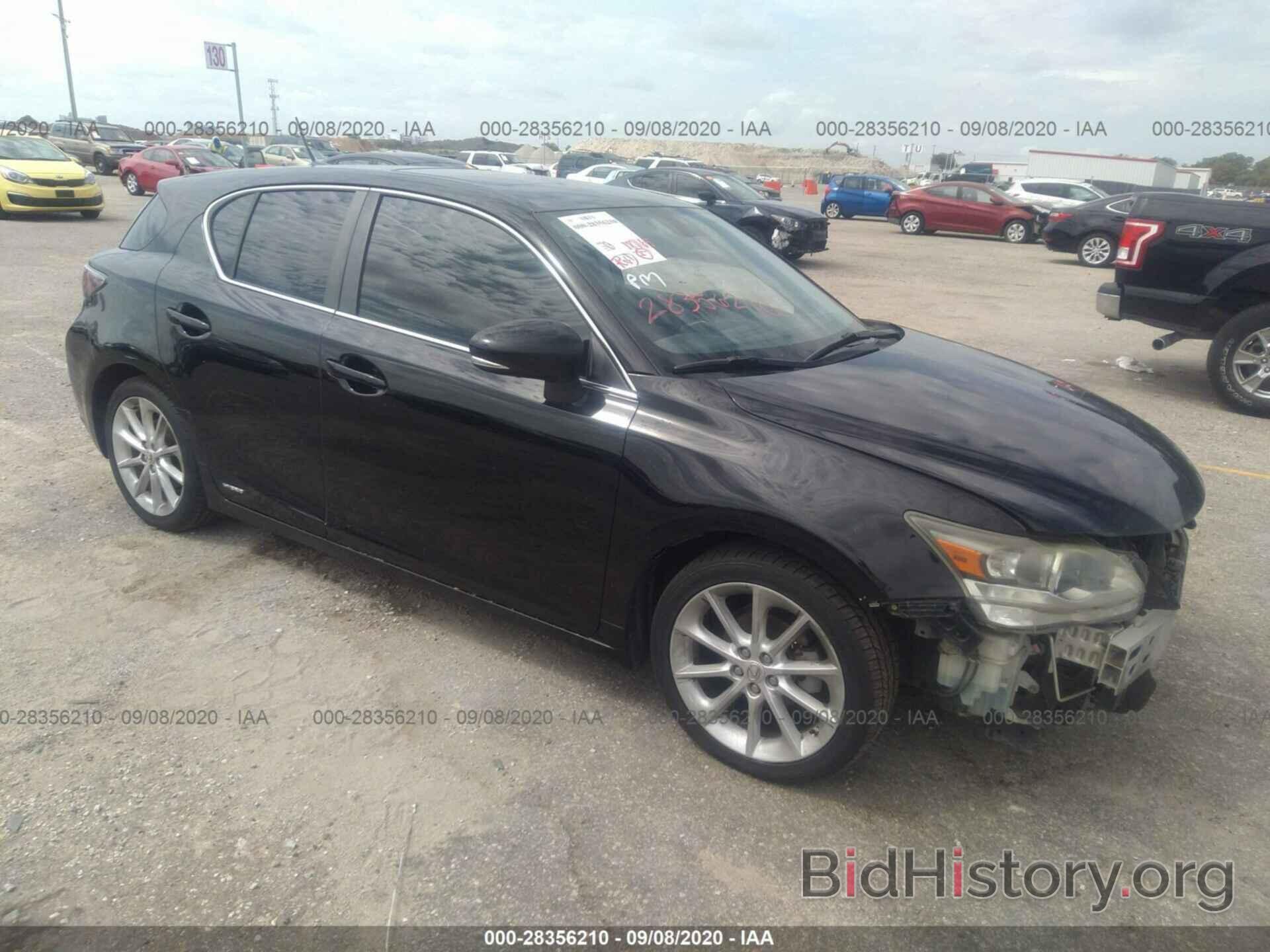 Photo JTHKD5BHXC2057925 - LEXUS CT 200H 2012