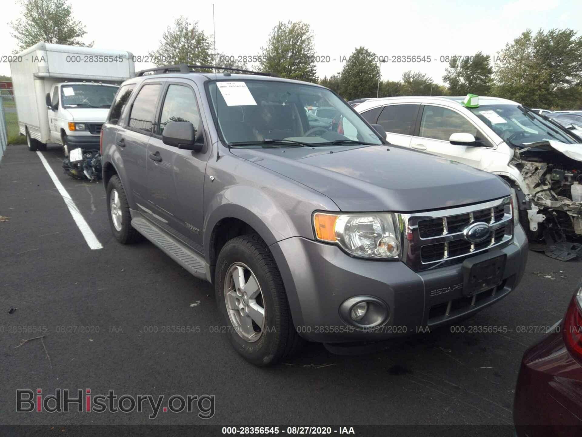Photo 1FMCU93158KC67754 - FORD ESCAPE 2008