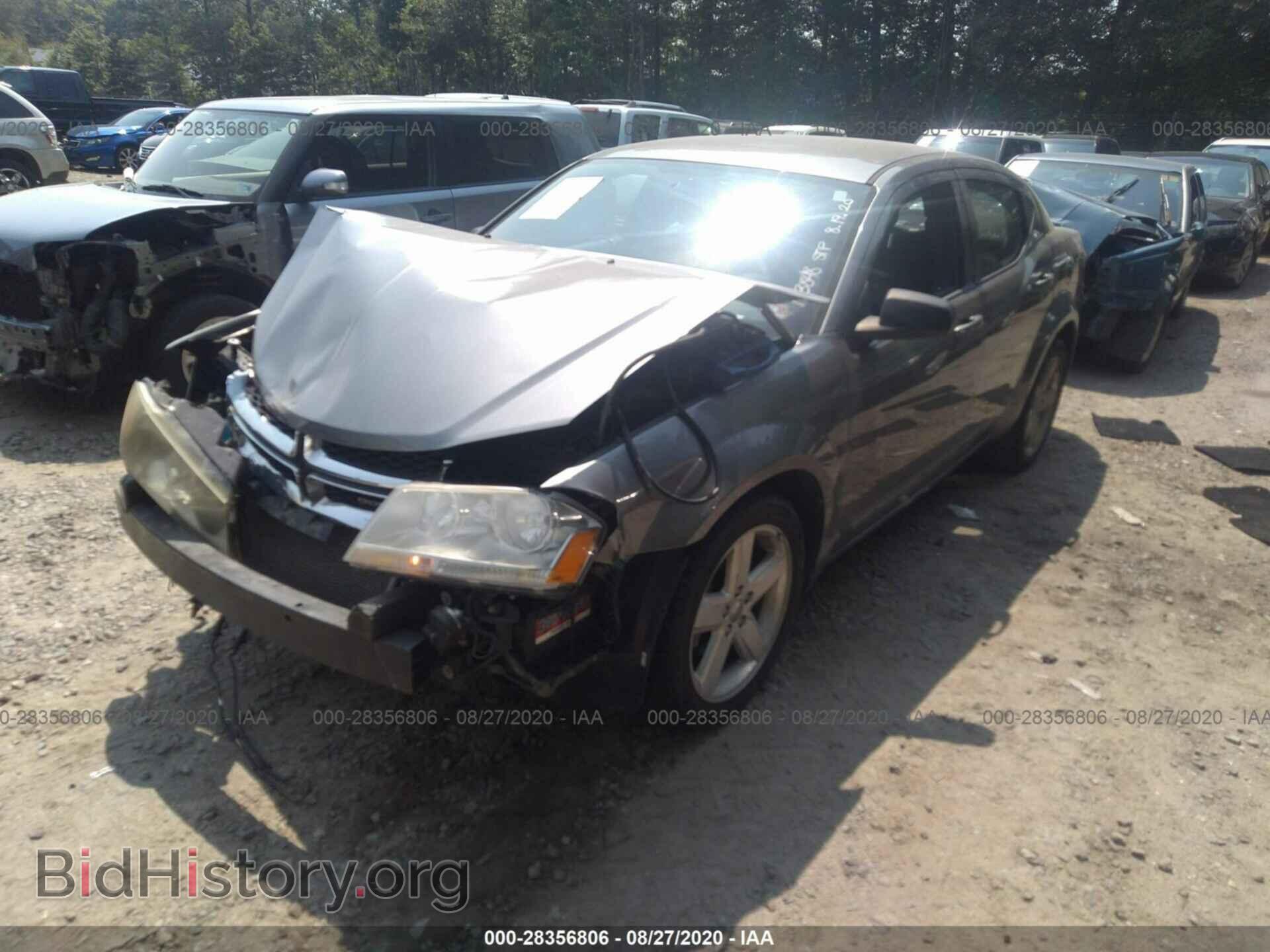 2013 DODGE AVENGER - VIN: 1C3CDZAB0DN644343 - Фото 2