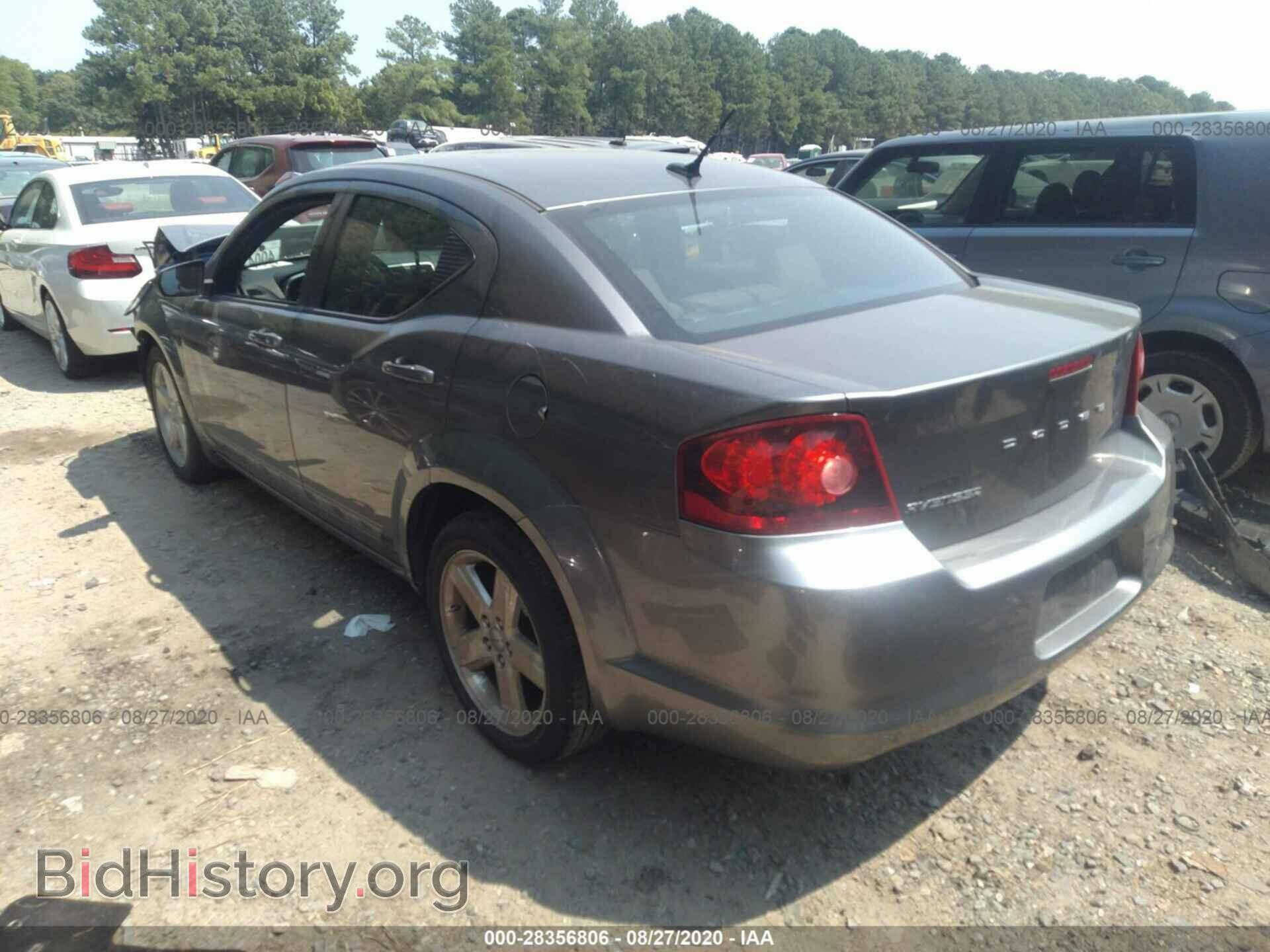 2013 DODGE AVENGER - VIN: 1C3CDZAB0DN644343 - Фото 3