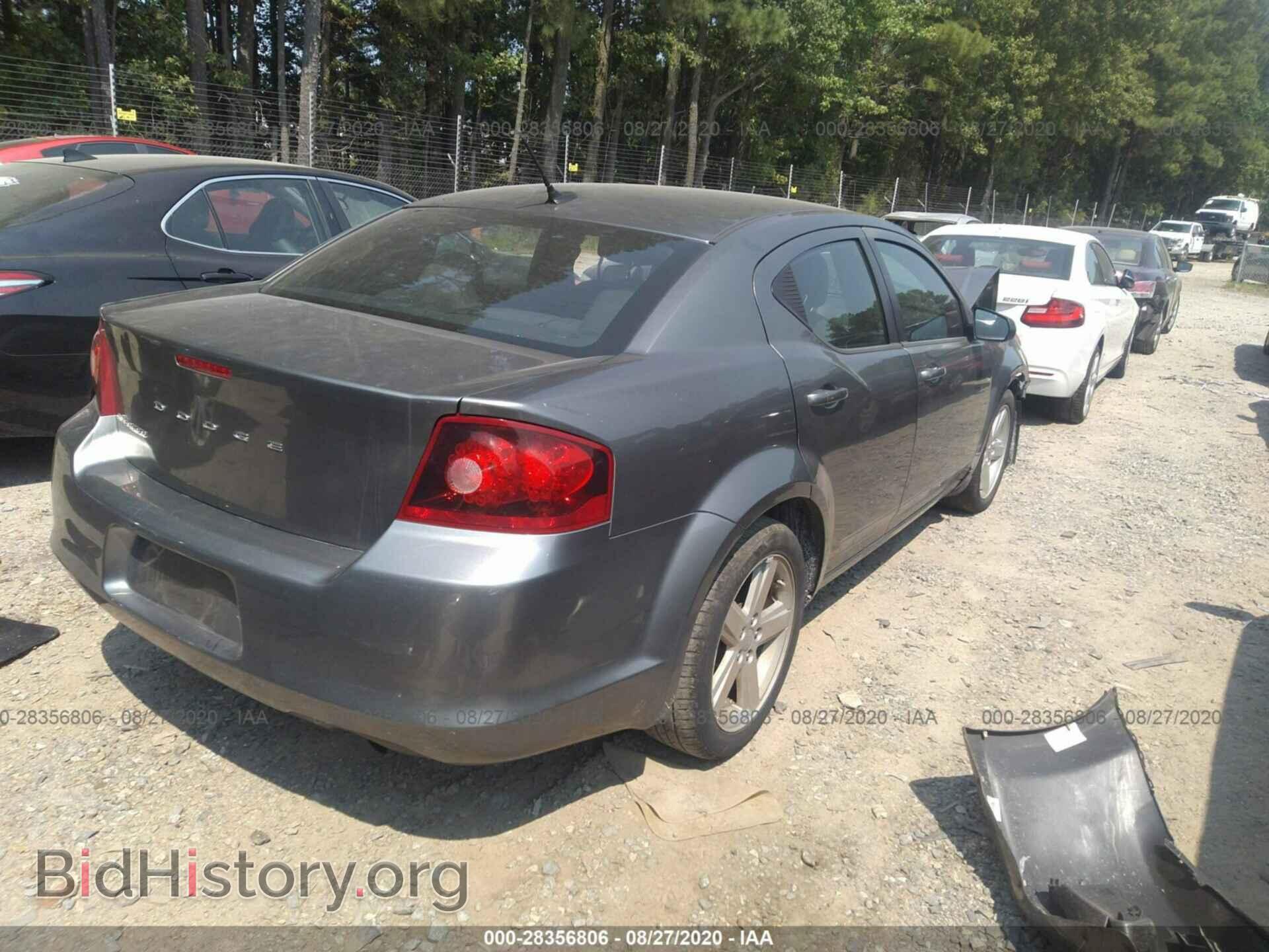 2013 DODGE AVENGER - VIN: 1C3CDZAB0DN644343 - Фото 4