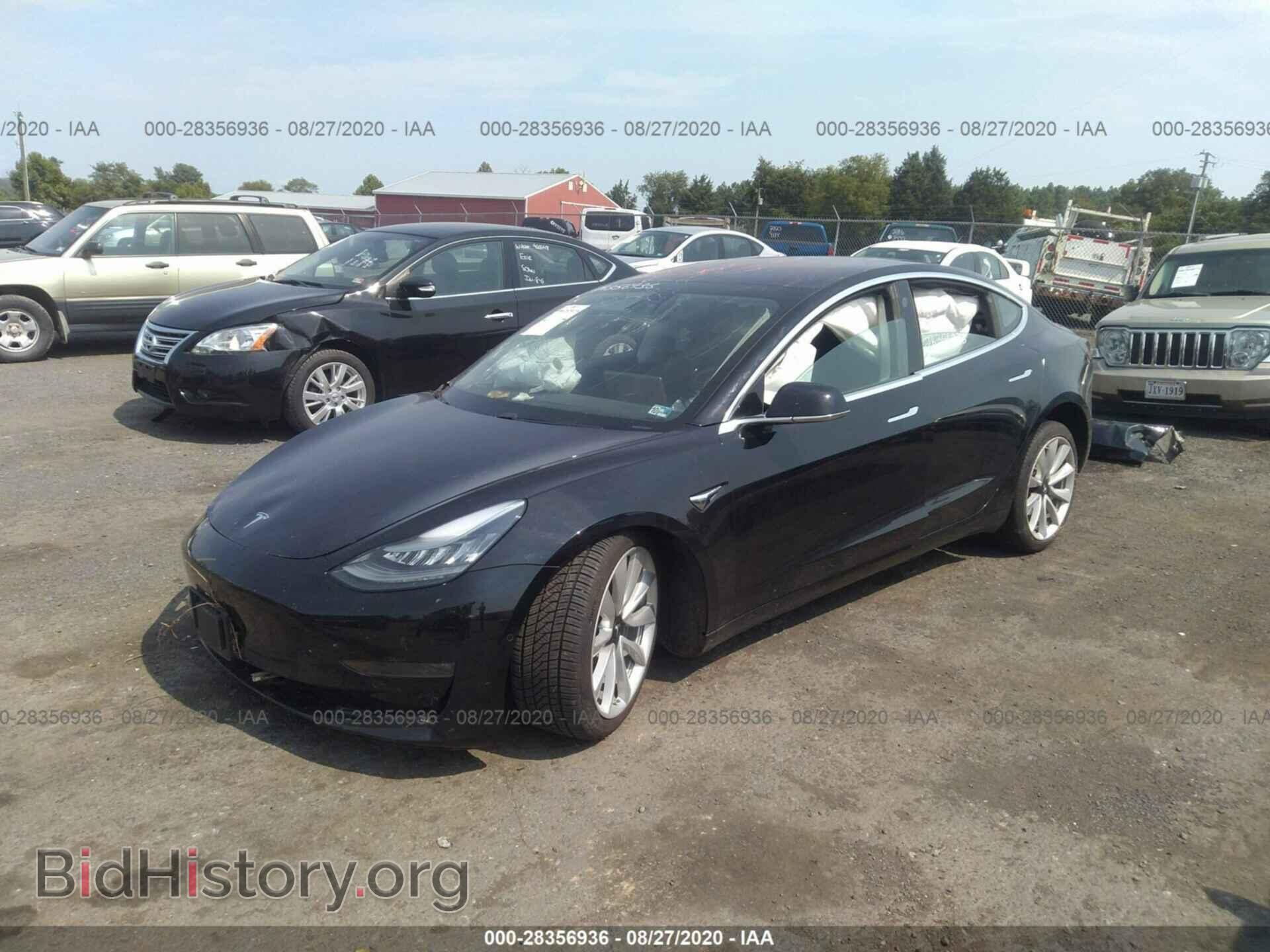 2018 TESLA MODEL 3 - VIN: 5YJ3E1EA4JF136382 - Фото 2
