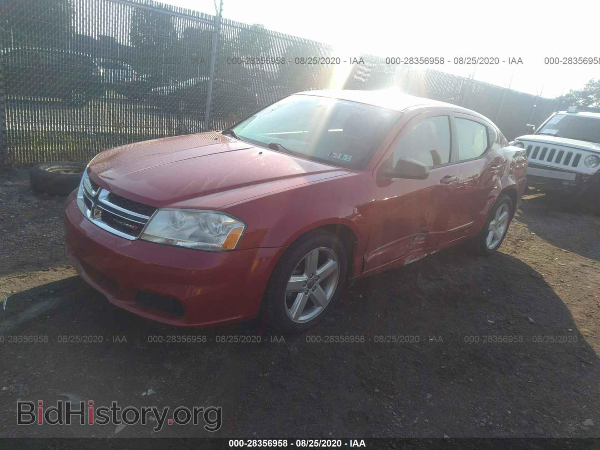 2013 DODGE AVENGER - VIN: 1C3CDZAB0DN643175 - Фото 2