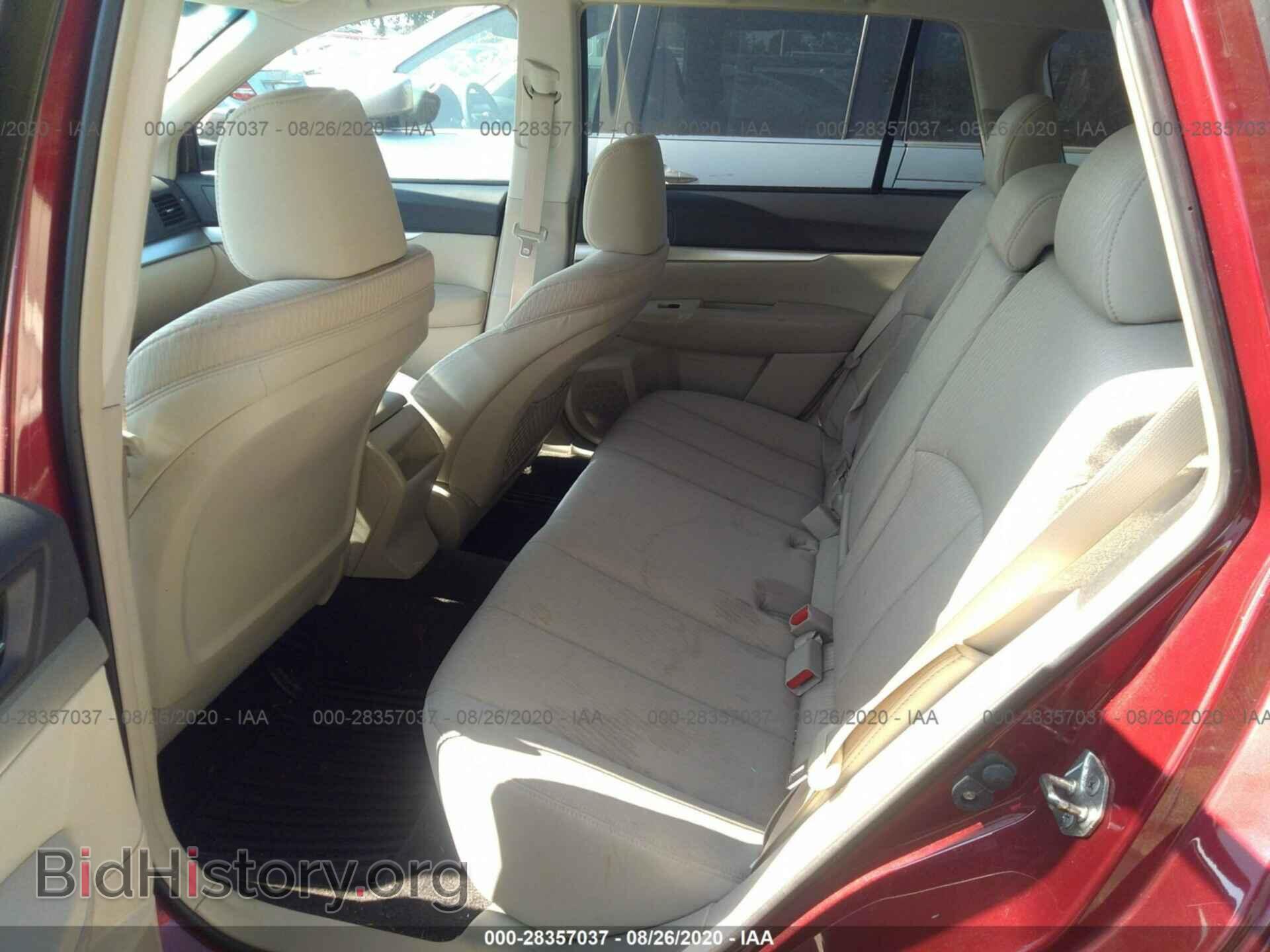 2011 SUBARU OUTBACK - VIN: 4S4BRBCC3B3414046 - Фото 8