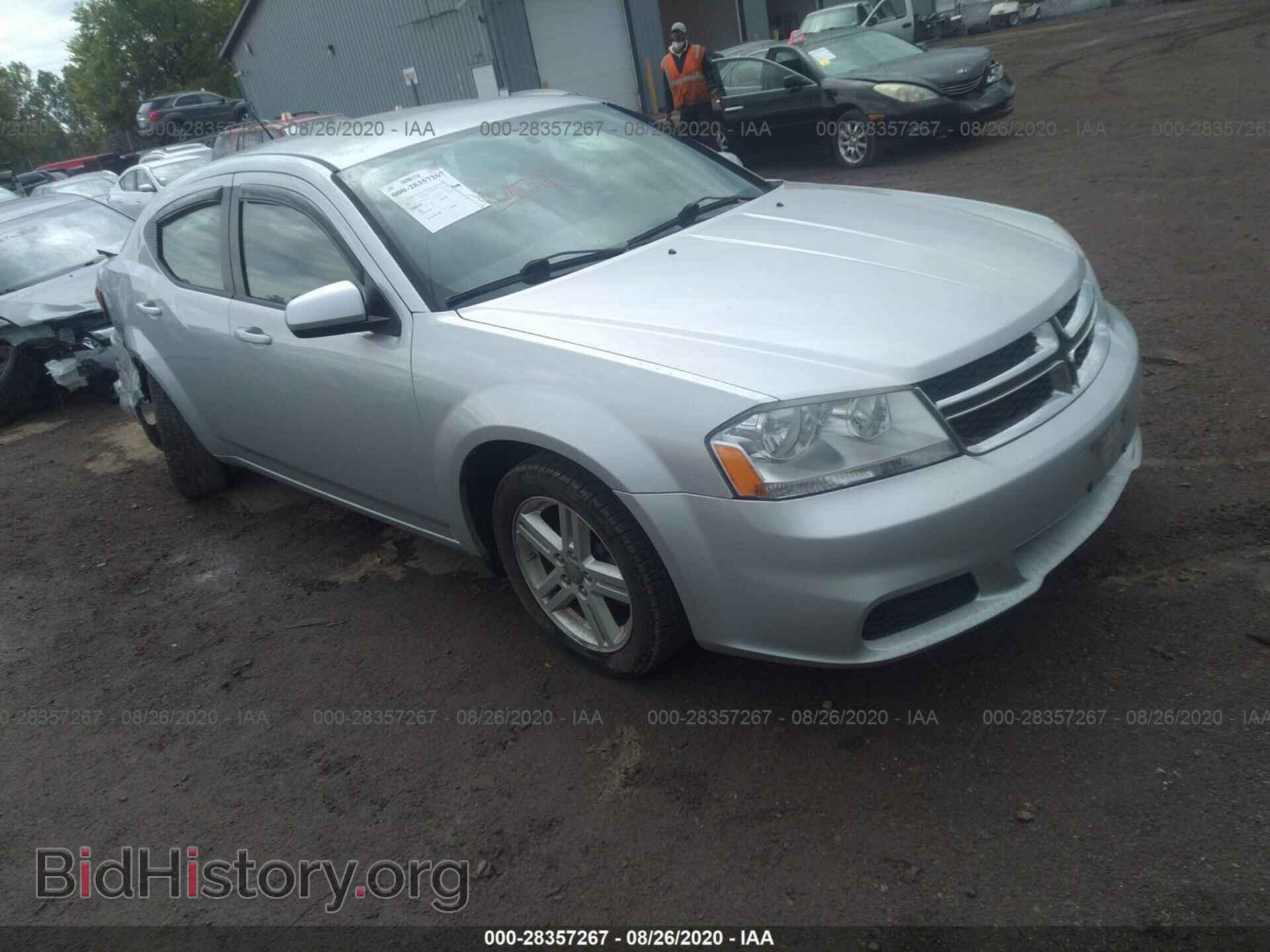 Photo 1C3CDZCB9CN159114 - DODGE AVENGER 2012