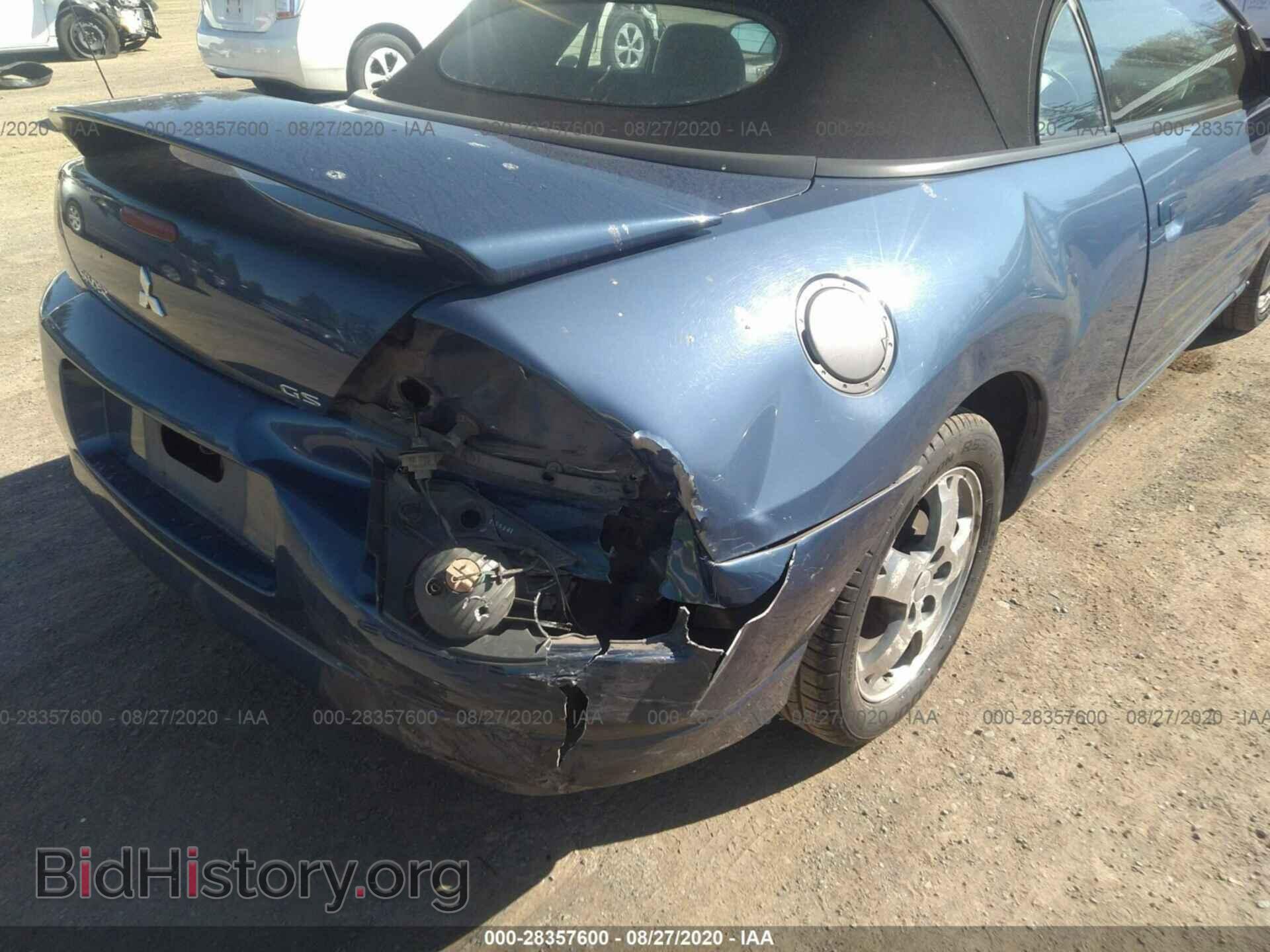2003 MITSUBISHI ECLIPSE - VIN: 4A3AE45G23E028714 - Фото 6