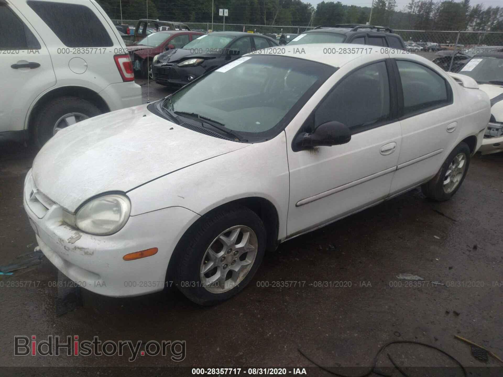 2002 DODGE NEON - VIN: 1B3ES56C32D570022 - Фото 2