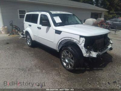 2011 Dodge NITRO Heat, white — VIN 1D4PU4GX6BW515858, IAAI