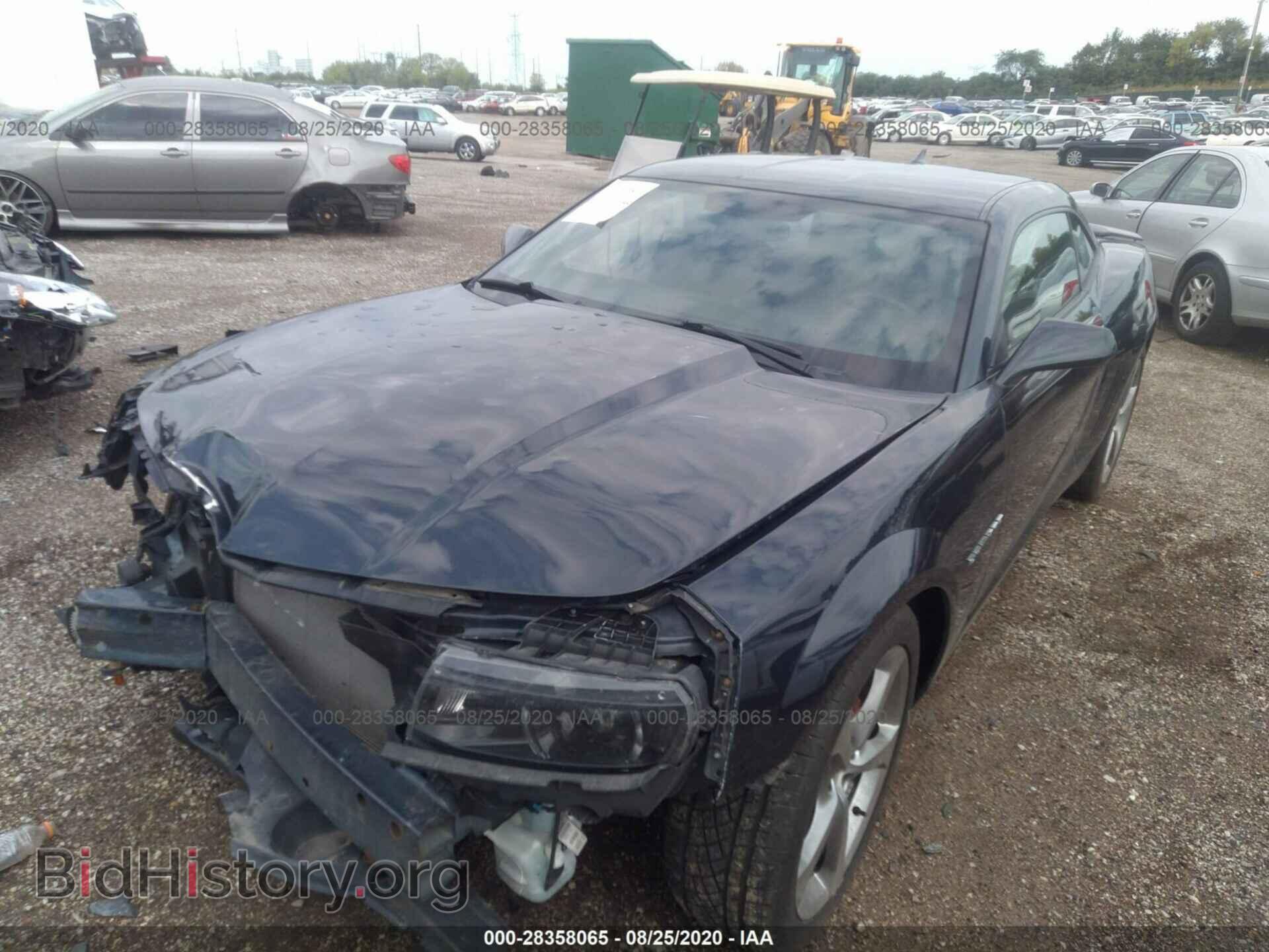 2014 CHEVROLET CAMARO - VIN: 2G1FB1E34E9160384 - Фото 2