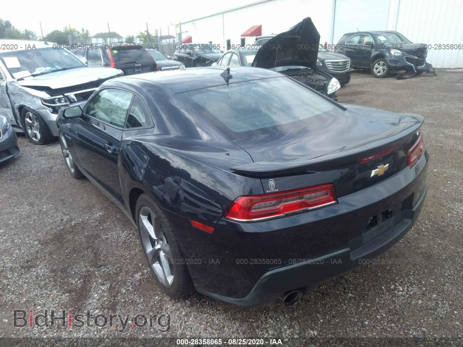 2014 CHEVROLET CAMARO - VIN: 2G1FB1E34E9160384 - Фото 3