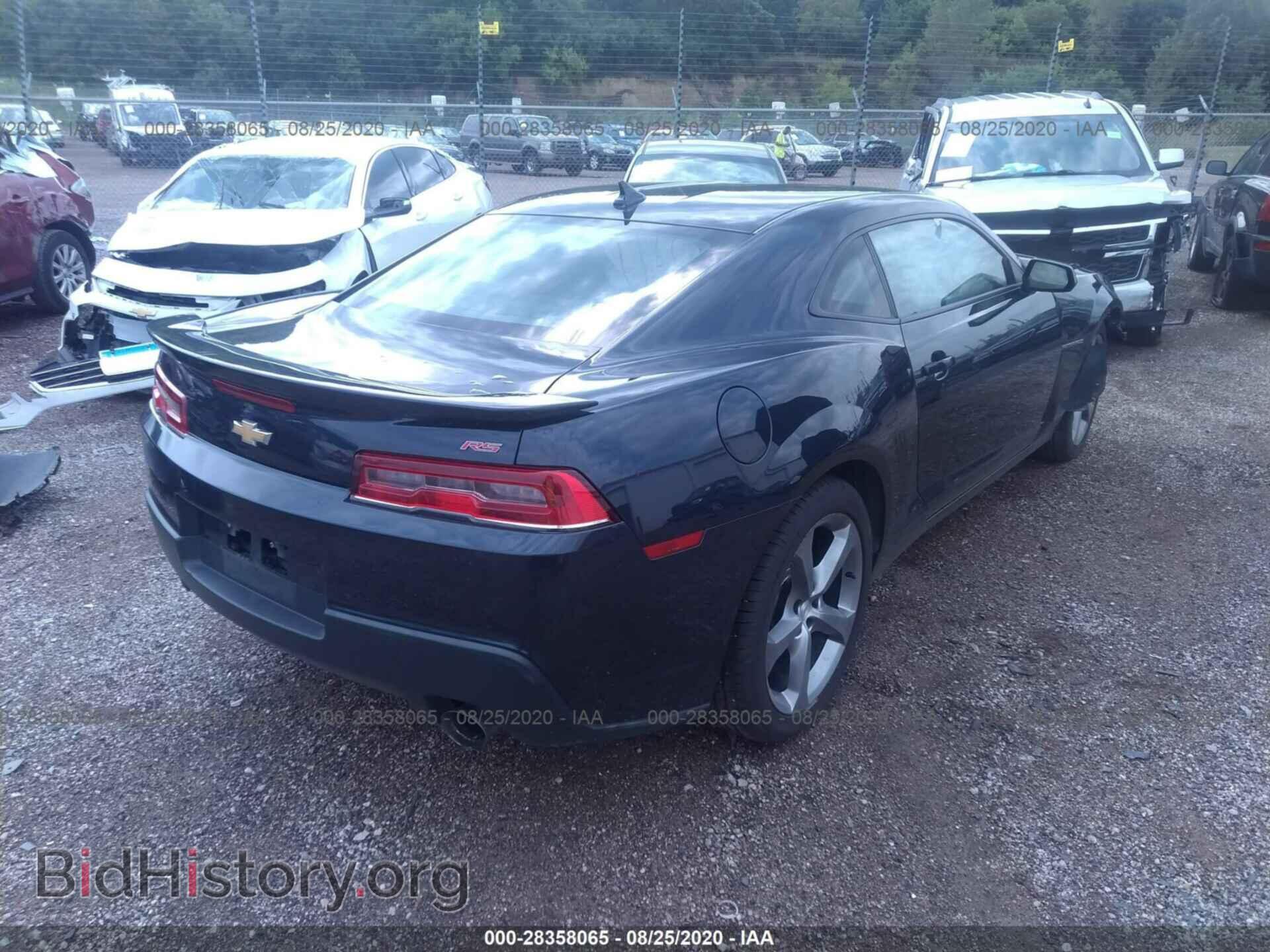 2014 CHEVROLET CAMARO - VIN: 2G1FB1E34E9160384 - Фото 4