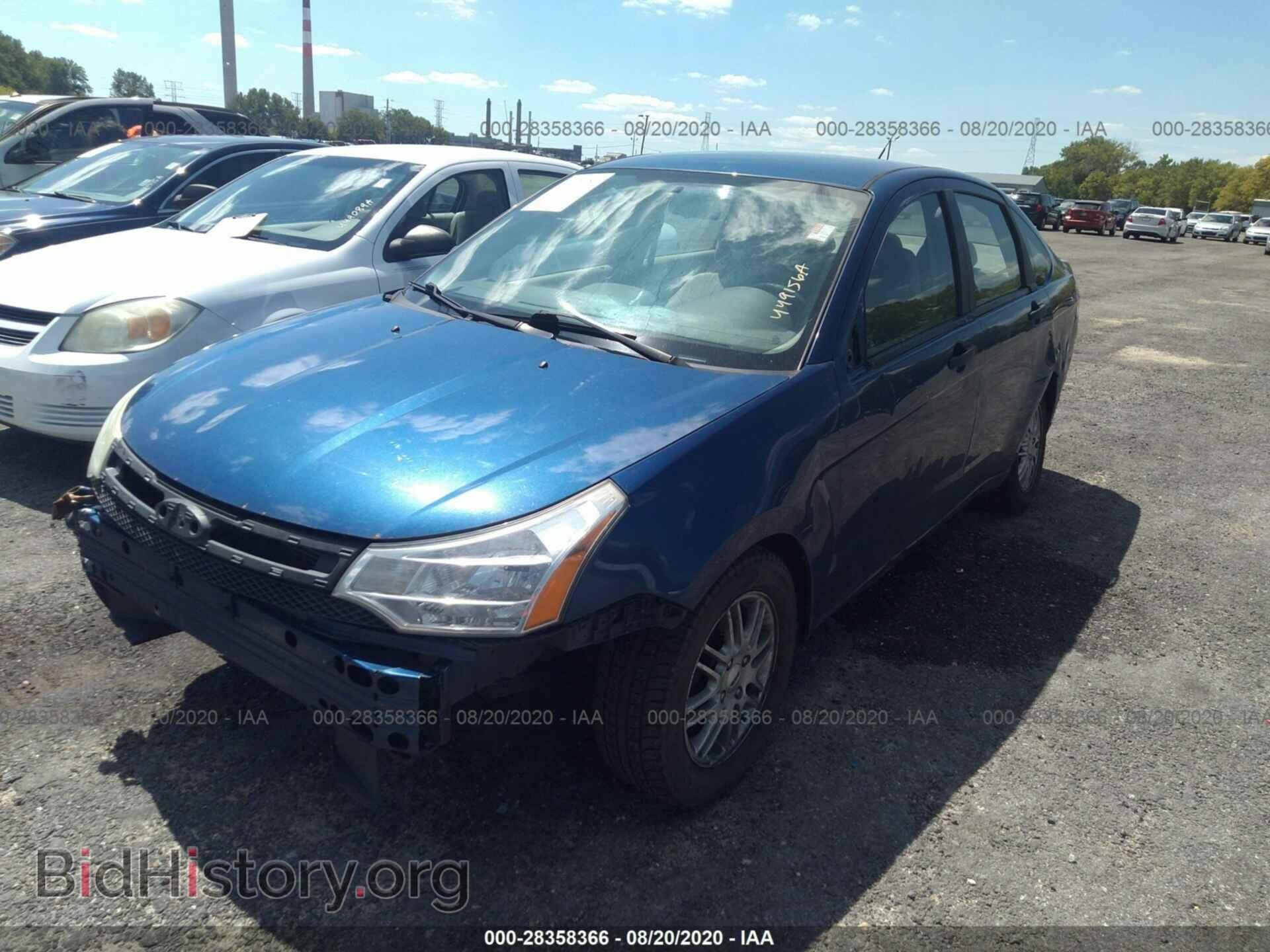 2009 FORD FOCUS - VIN: 1FAHP35N39W267332 - Фото 2