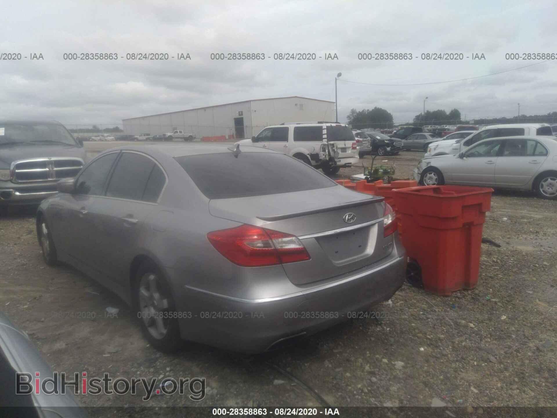 2012 HYUNDAI GENESIS - VIN: KMHGC4DD8CU174658 - Фото 3