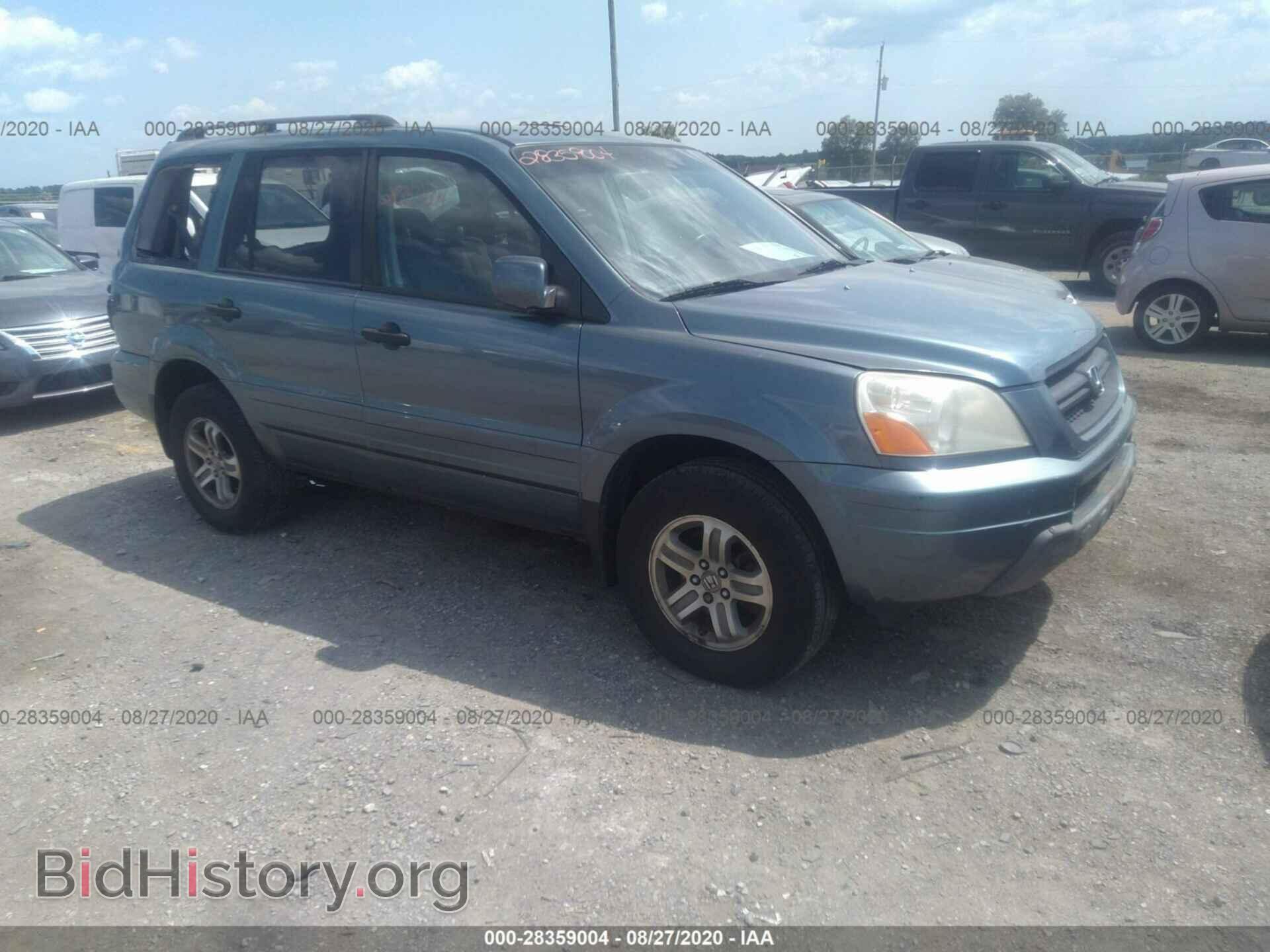 Фотография 5FNYF18415B034164 - HONDA PILOT 2005