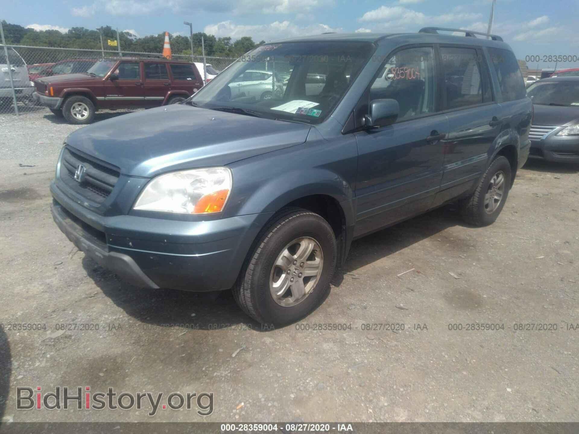 2005 HONDA PILOT - VIN: 5FNYF18415B034164 - Фото 2