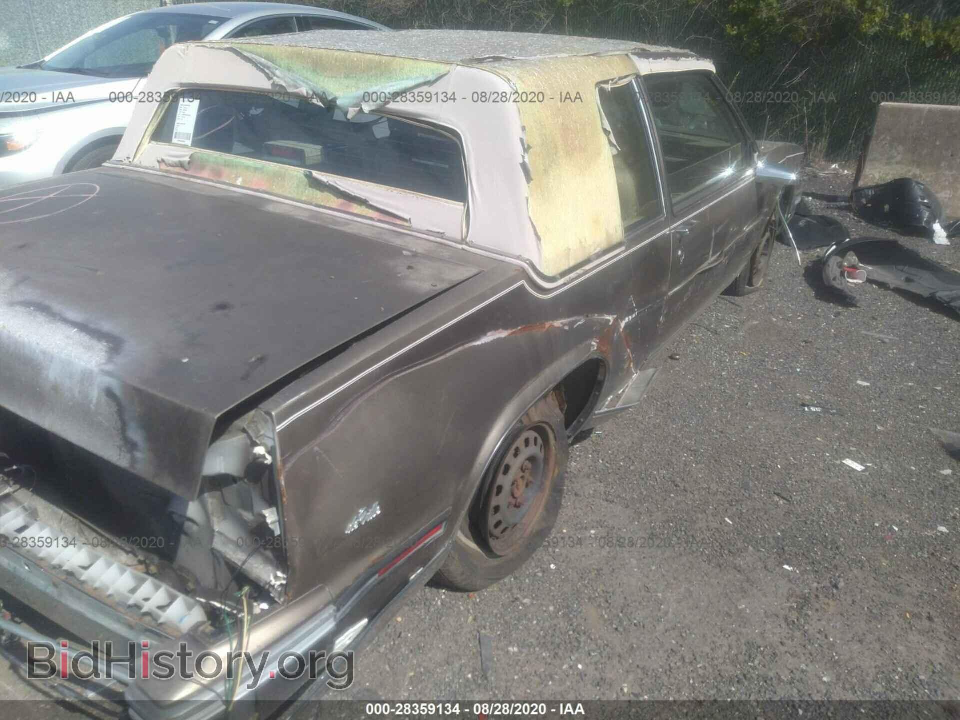 1986 CADILLAC DEVILLE - VIN: 1G6CD4782G4271734 - Фото 6
