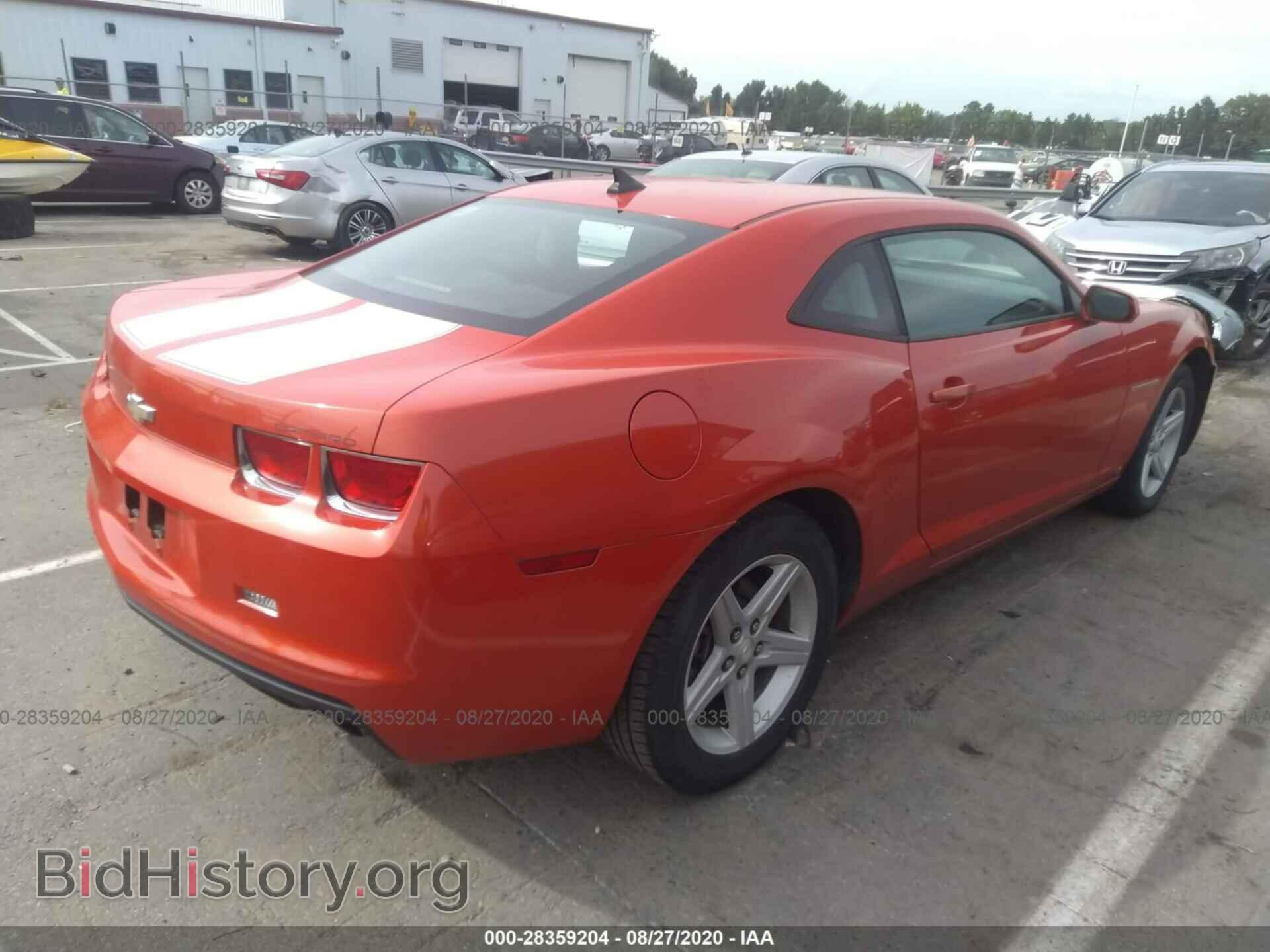2010 CHEVROLET CAMARO - VIN: 2G1FB1EV5A9134405 - Фото 4