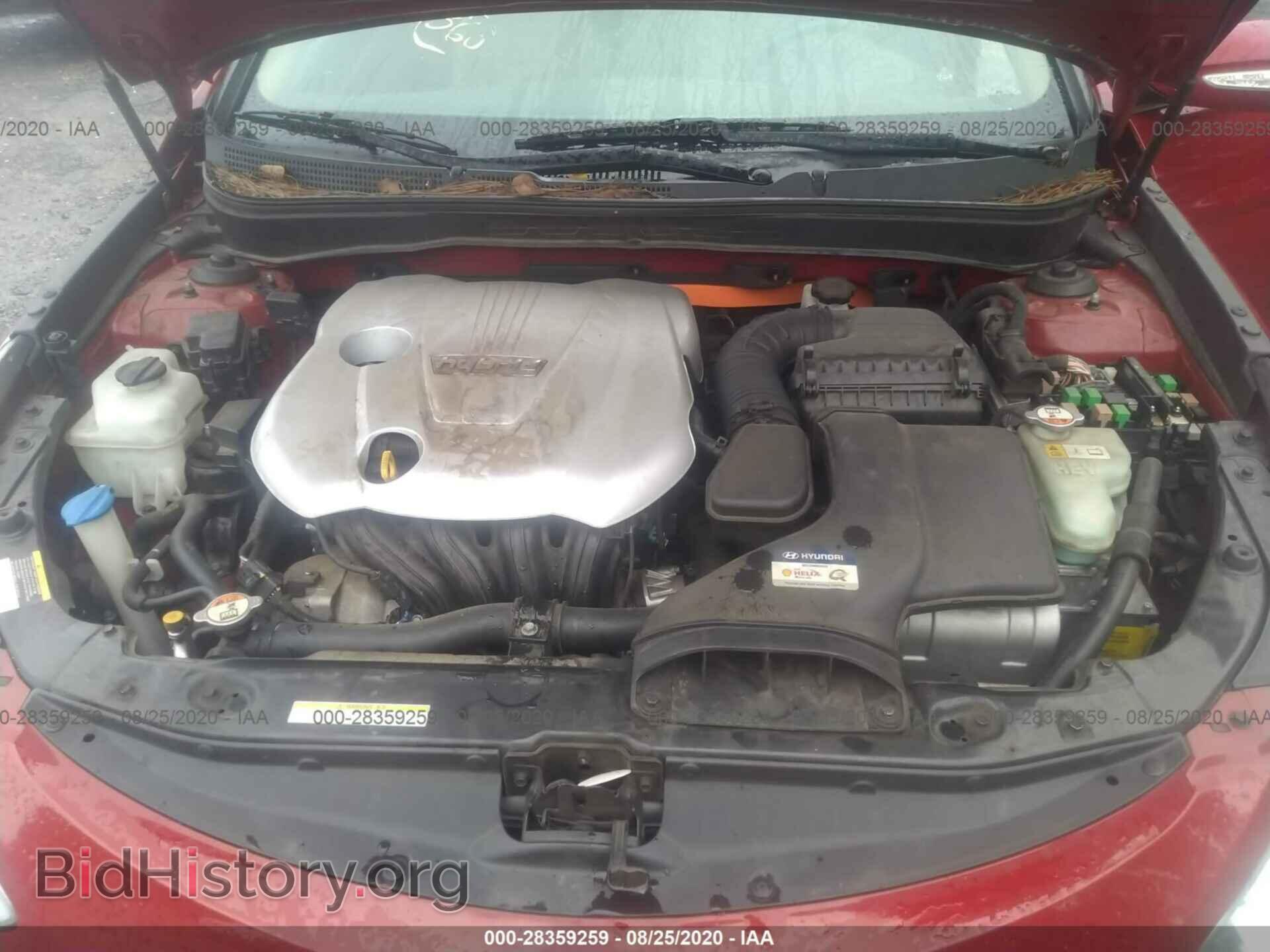 2012 HYUNDAI SONATA - VIN: KMHEC4A4XCA054082 - Фото 10
