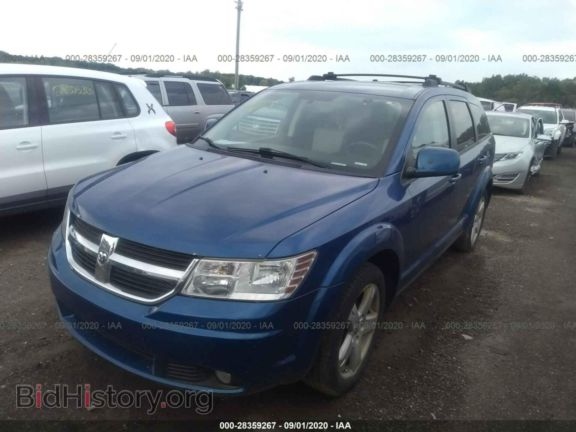 2009 DODGE JOURNEY - VIN: 3D4GG57V49T197508 - Фото 2
