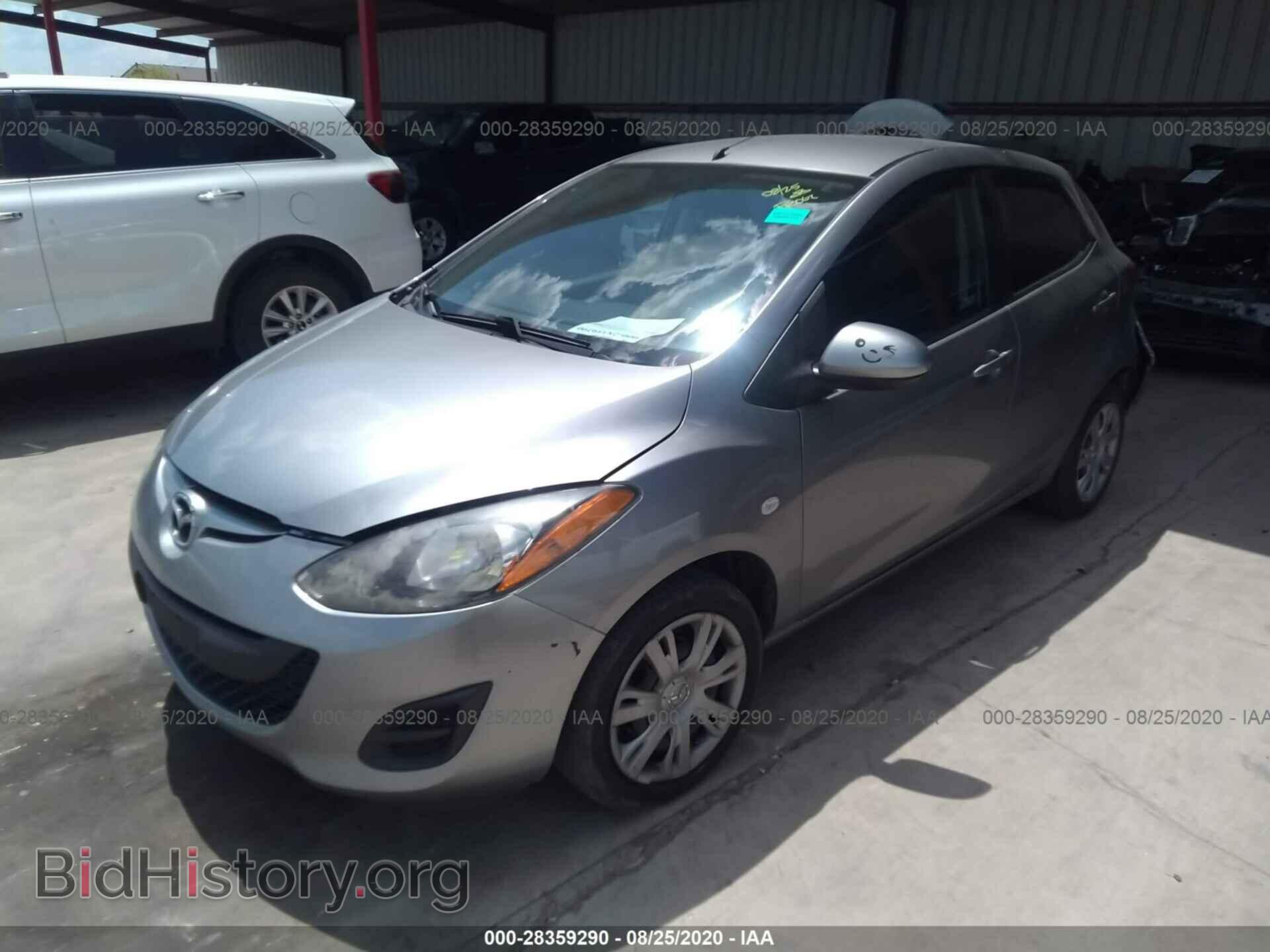 2013 MAZDA MAZDA2 - VIN: JM1DE1KY9D0169824 - Фото 2