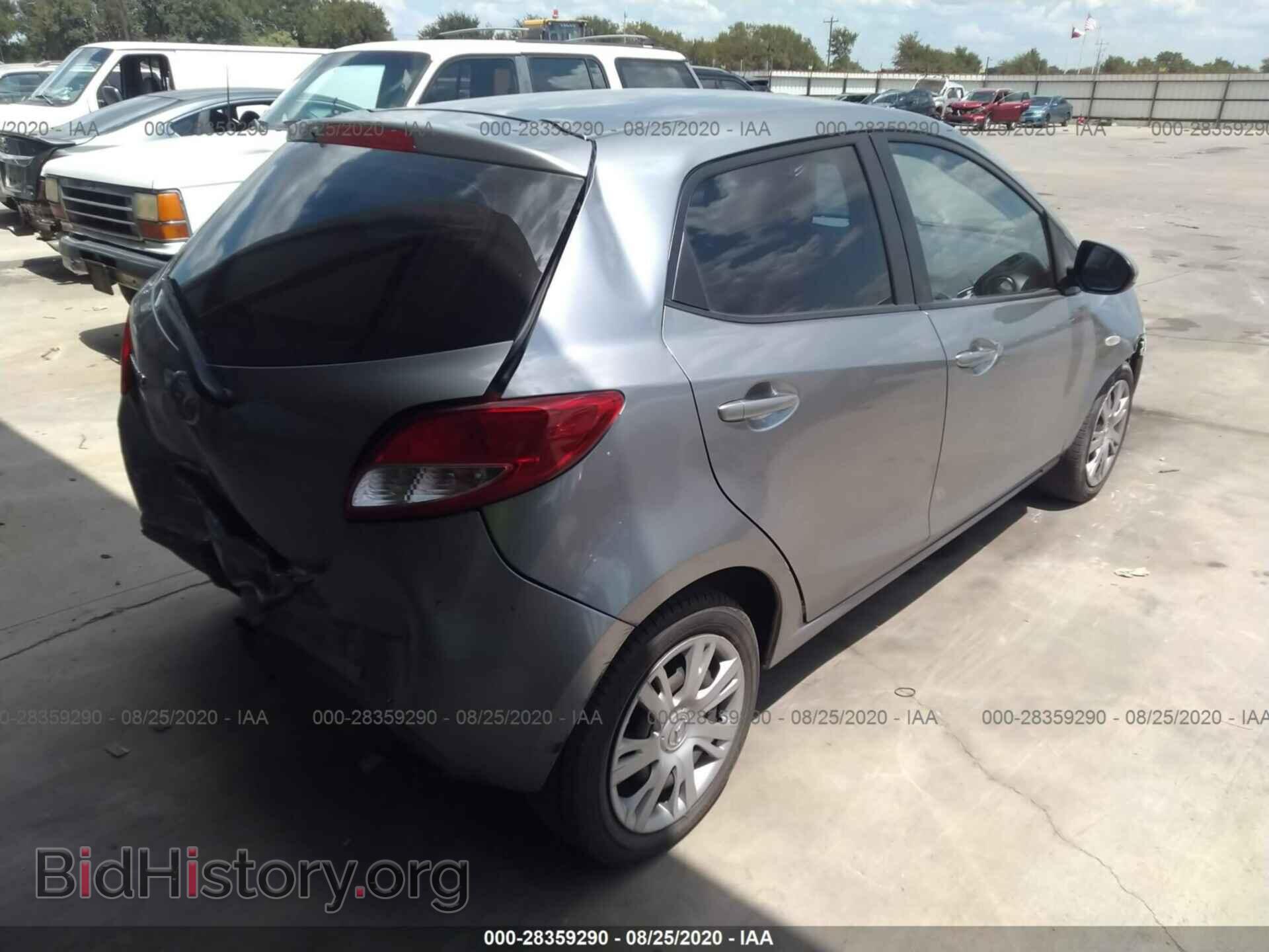 2013 MAZDA MAZDA2 - VIN: JM1DE1KY9D0169824 - Фото 4