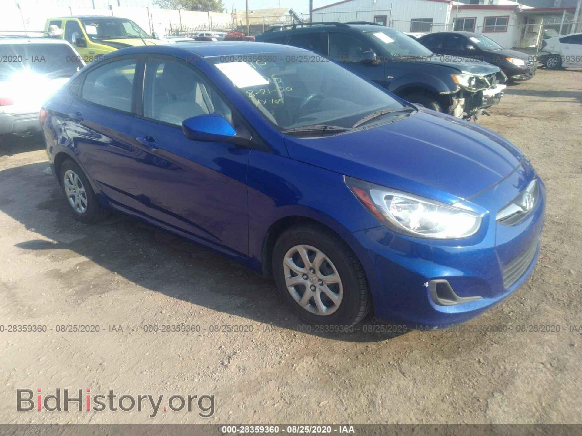 Photo KMHCT4AE4DU357035 - HYUNDAI ACCENT 2013