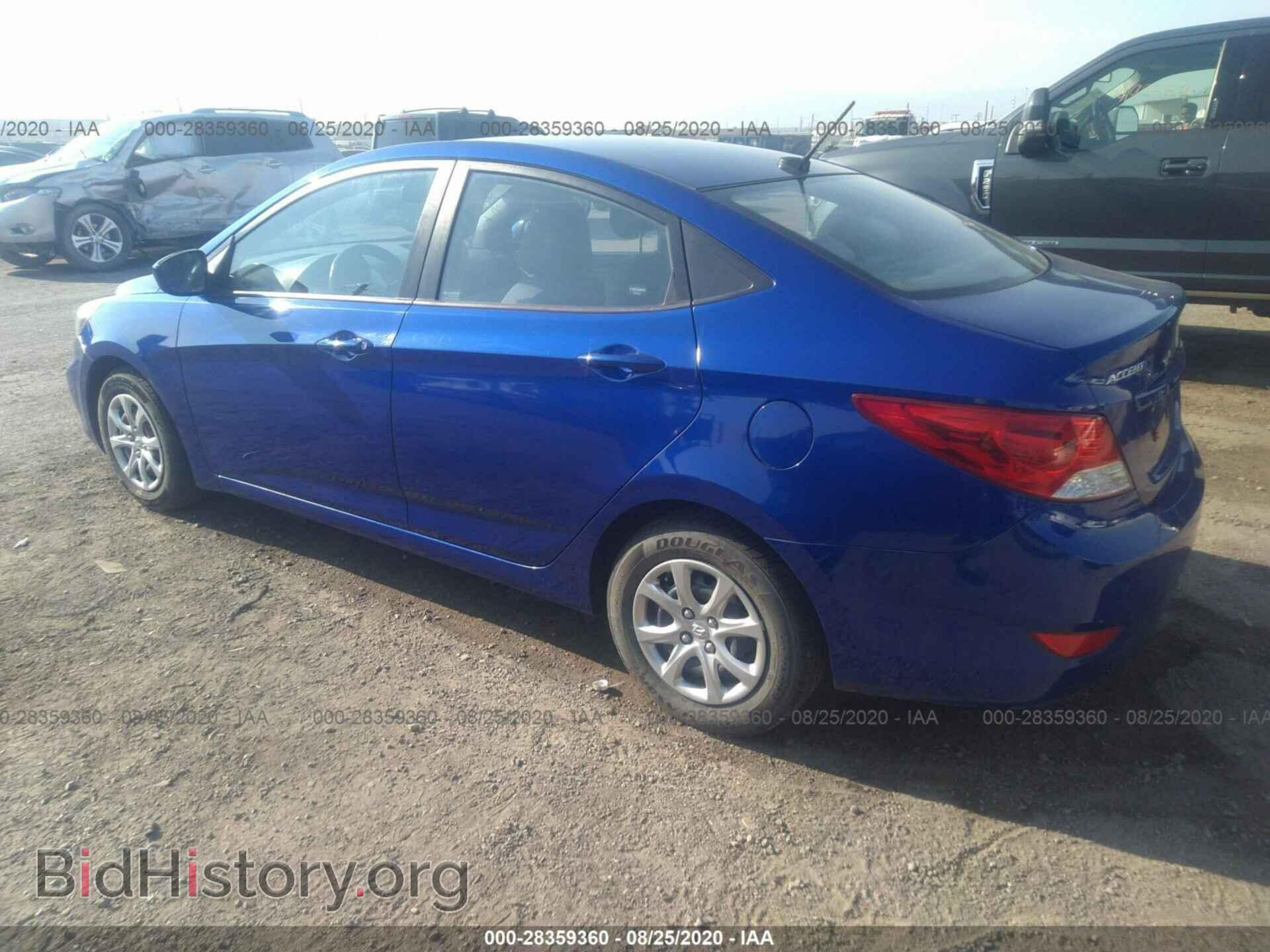 2013 HYUNDAI ACCENT - VIN: KMHCT4AE4DU357035 - Фото 3