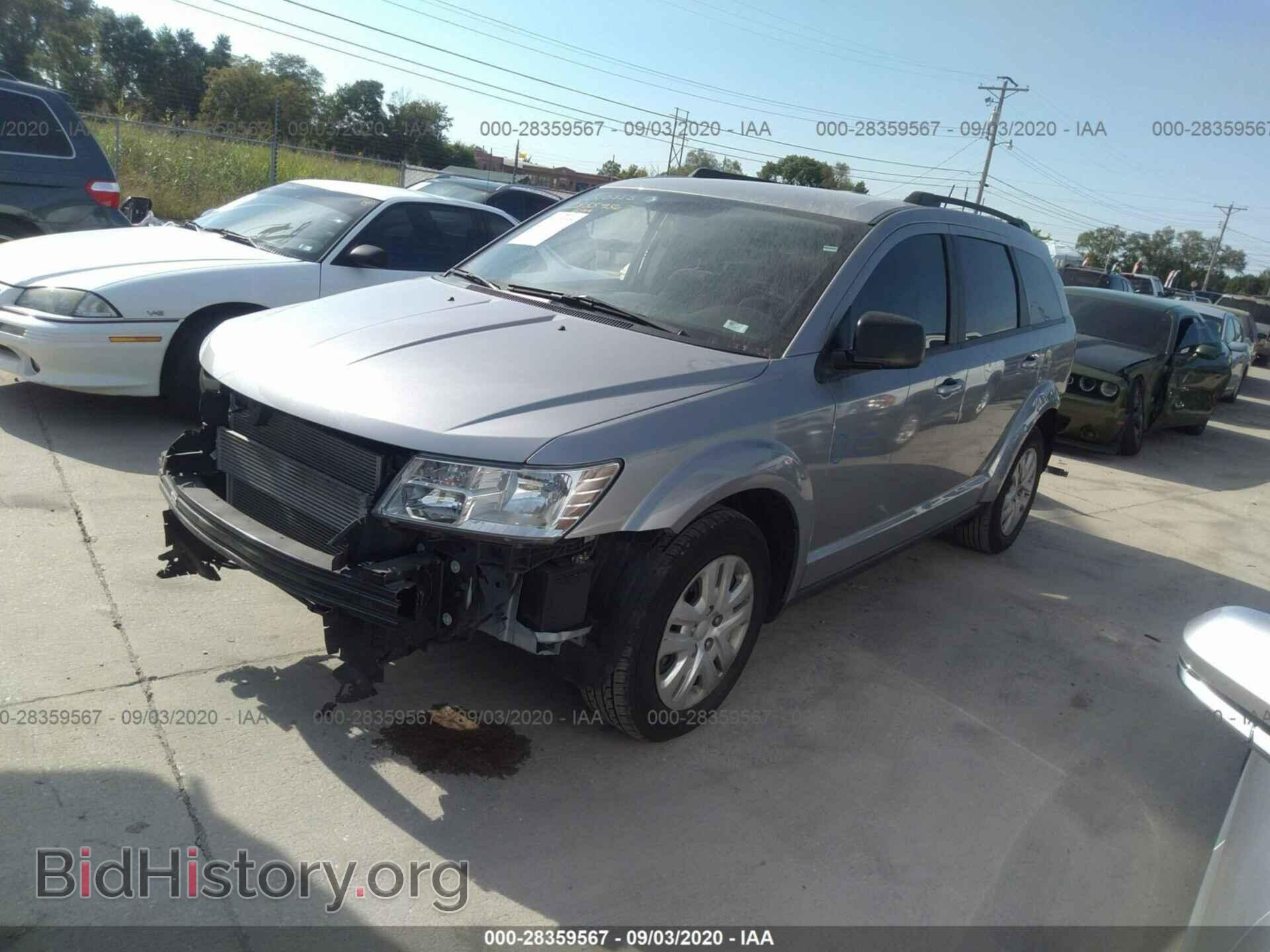 2018 DODGE JOURNEY - VIN: 3C4PDCAB0JT310335 - Фото 2