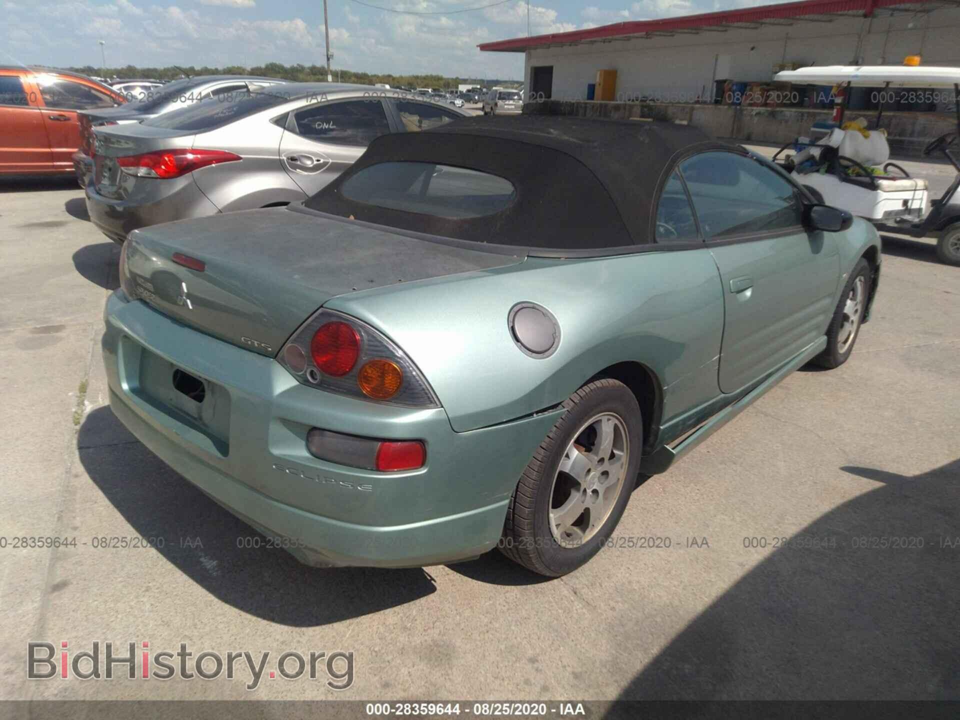 2003 MITSUBISHI ECLIPSE - VIN: 4A3AE75H03E076710 - Photo 4