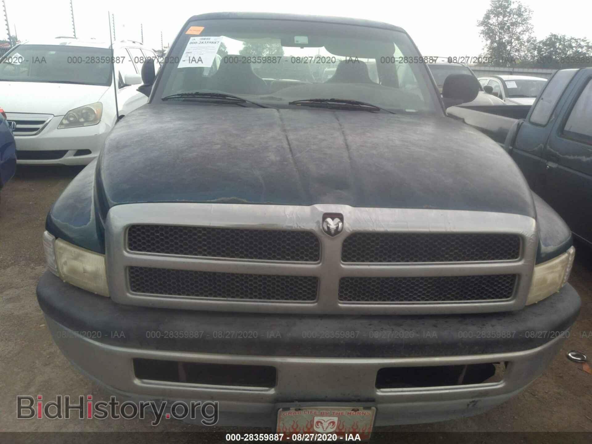 1998 DODGE RAM 1500 - VIN: 1B7HC16X2WS573824 - Фото 6