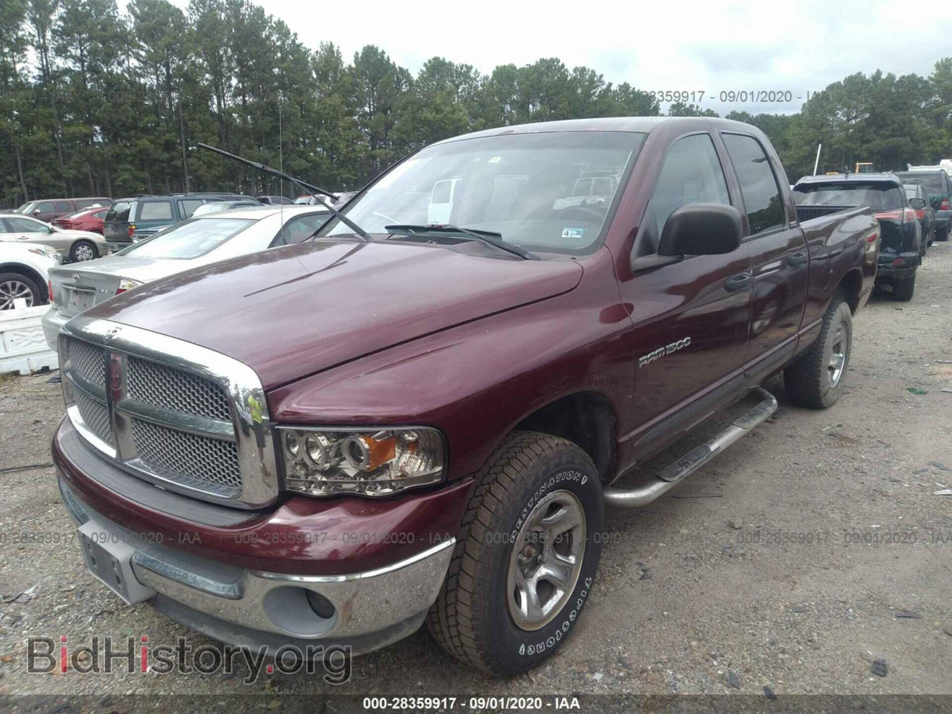 2002 DODGE RAM 1500 - VIN: 3D7HU18N22G152945 - Фото 2