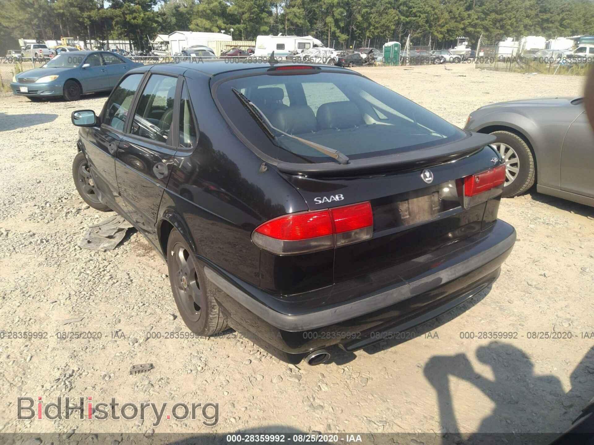 2002 SAAB 9-3 - VIN: YS3DF58K022016721 - Фото 3