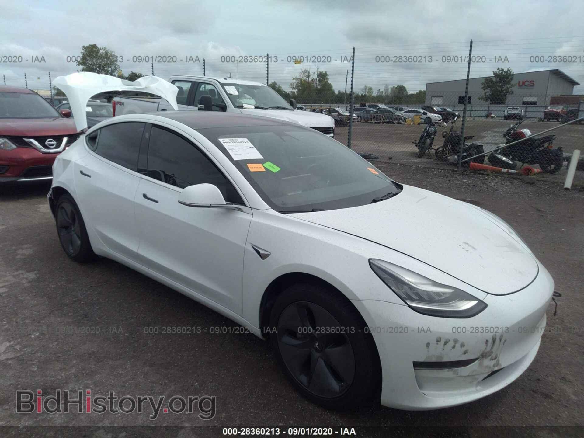Photo 5YJ3E1EA7JF035420 - TESLA MODEL 3 2018