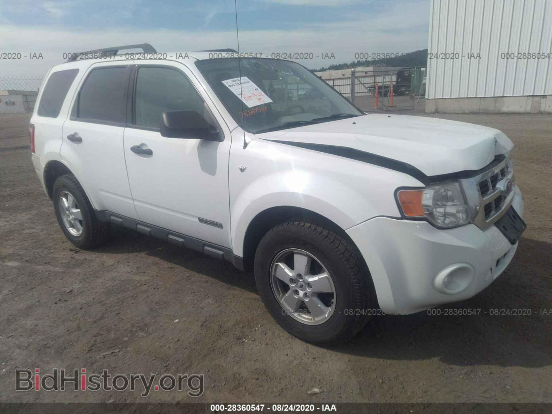 Фотография 1FMCU93108KD31392 - FORD ESCAPE 2008