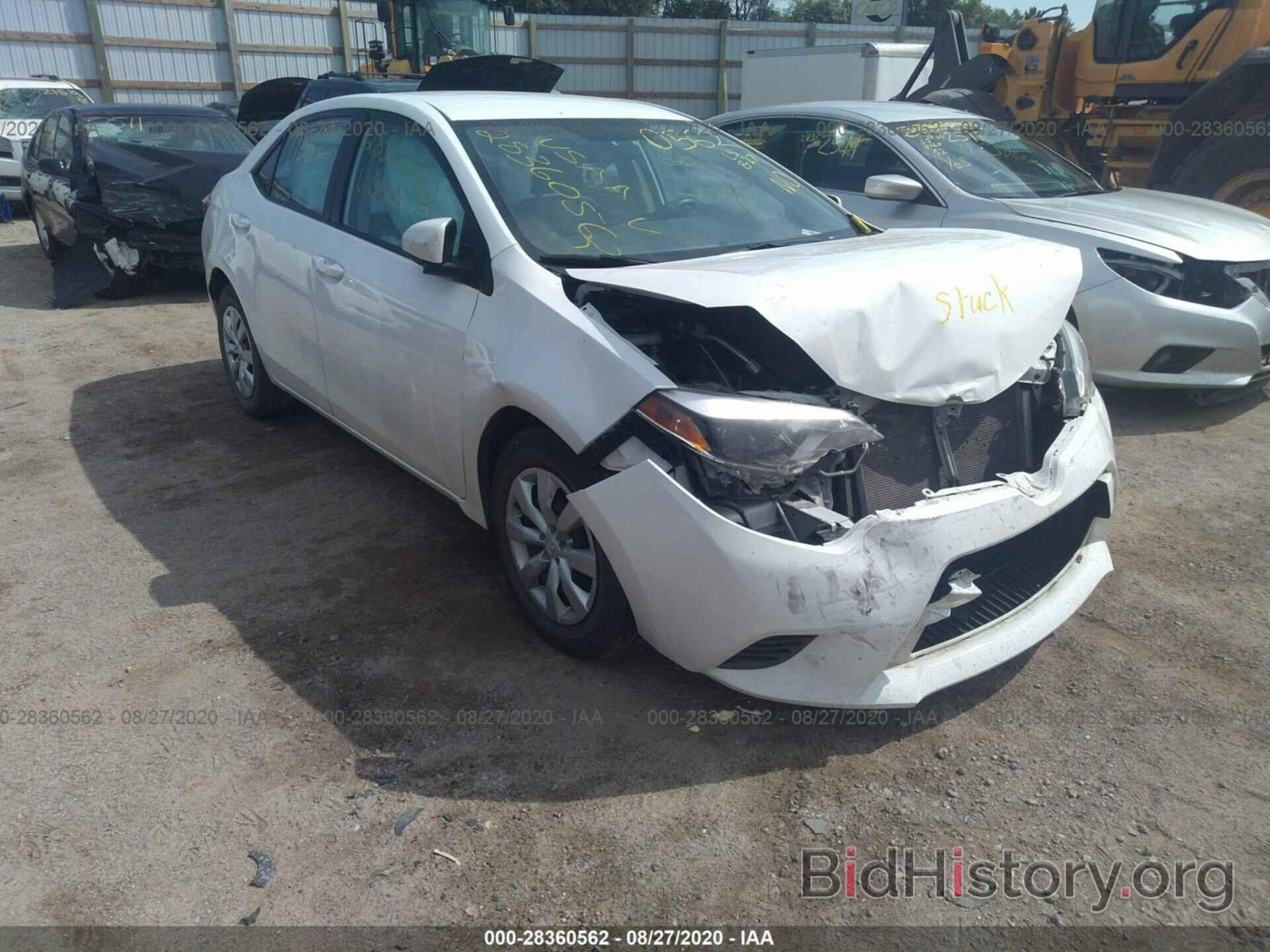 Photo 5YFBURHEXFP277383 - TOYOTA COROLLA 2015