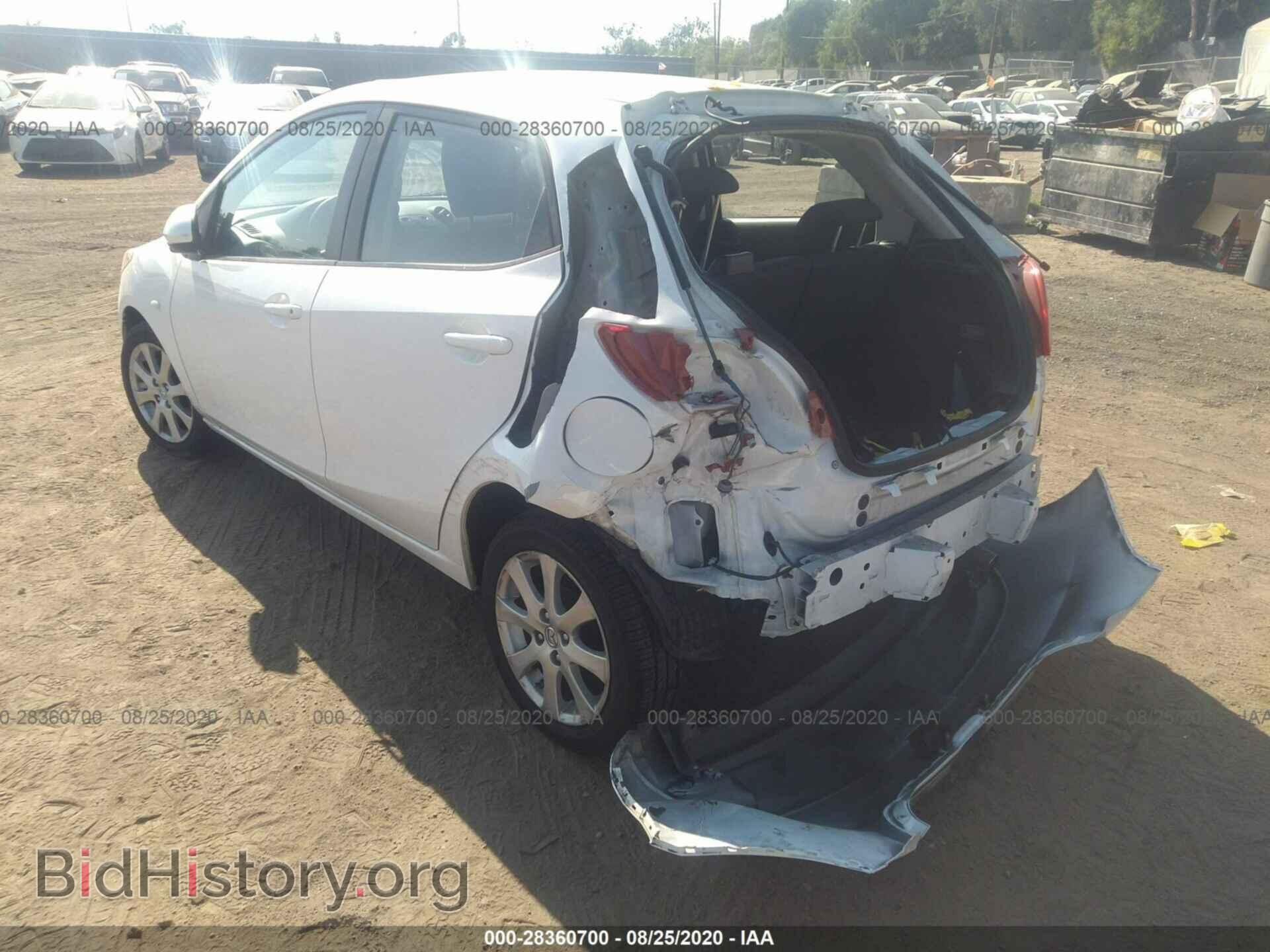 2012 MAZDA MAZDA2 - VIN: JM1DE1LY7C0140853 - Фото 3