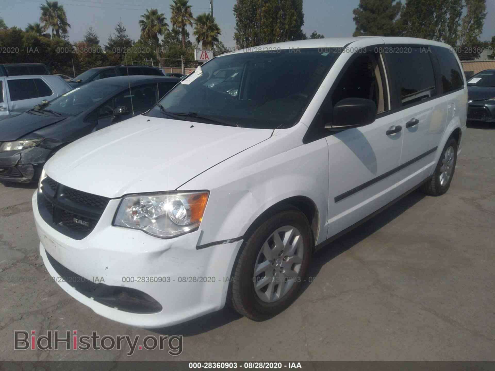 2014 RAM CARGO VAN - VIN: 2C4JRGAG3ER428656 - Фото 2