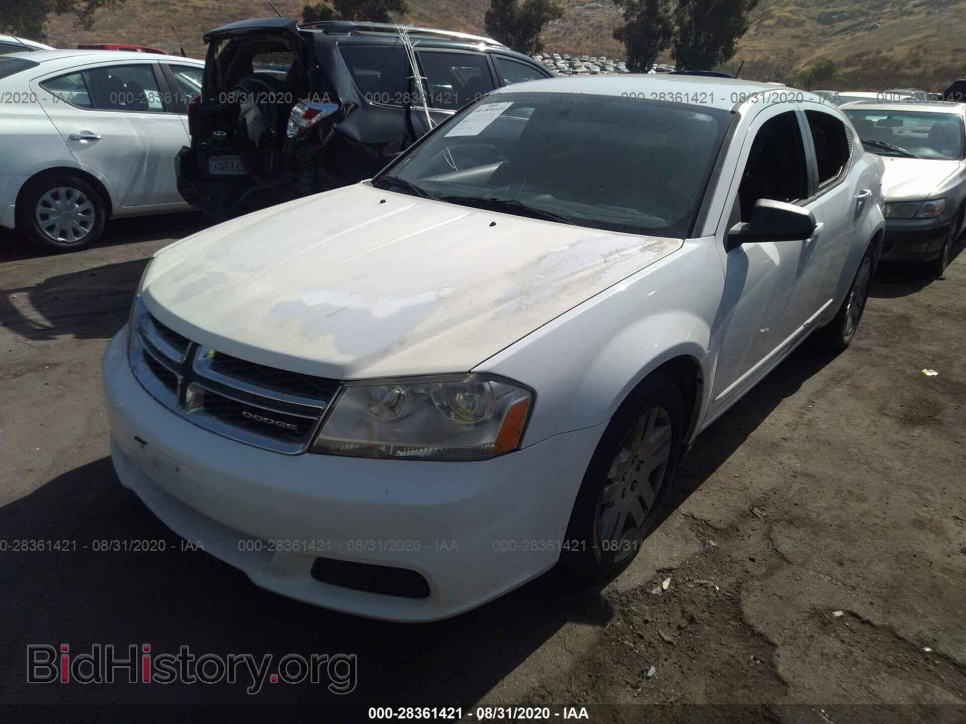 2012 DODGE AVENGER - VIN: 1C3CDZAG5CN327670 - Photo 2