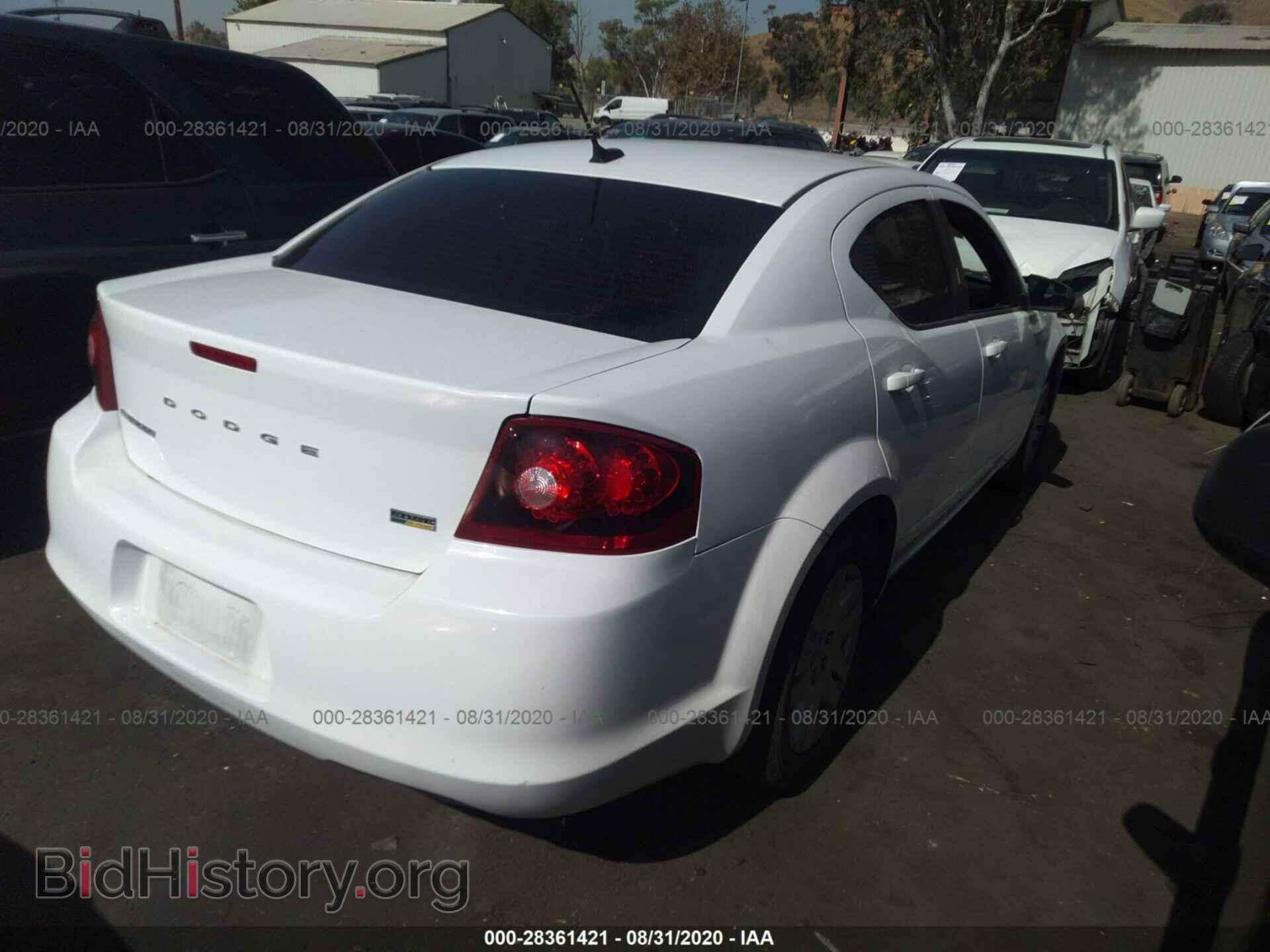 2012 DODGE AVENGER - VIN: 1C3CDZAG5CN327670 - Photo 4