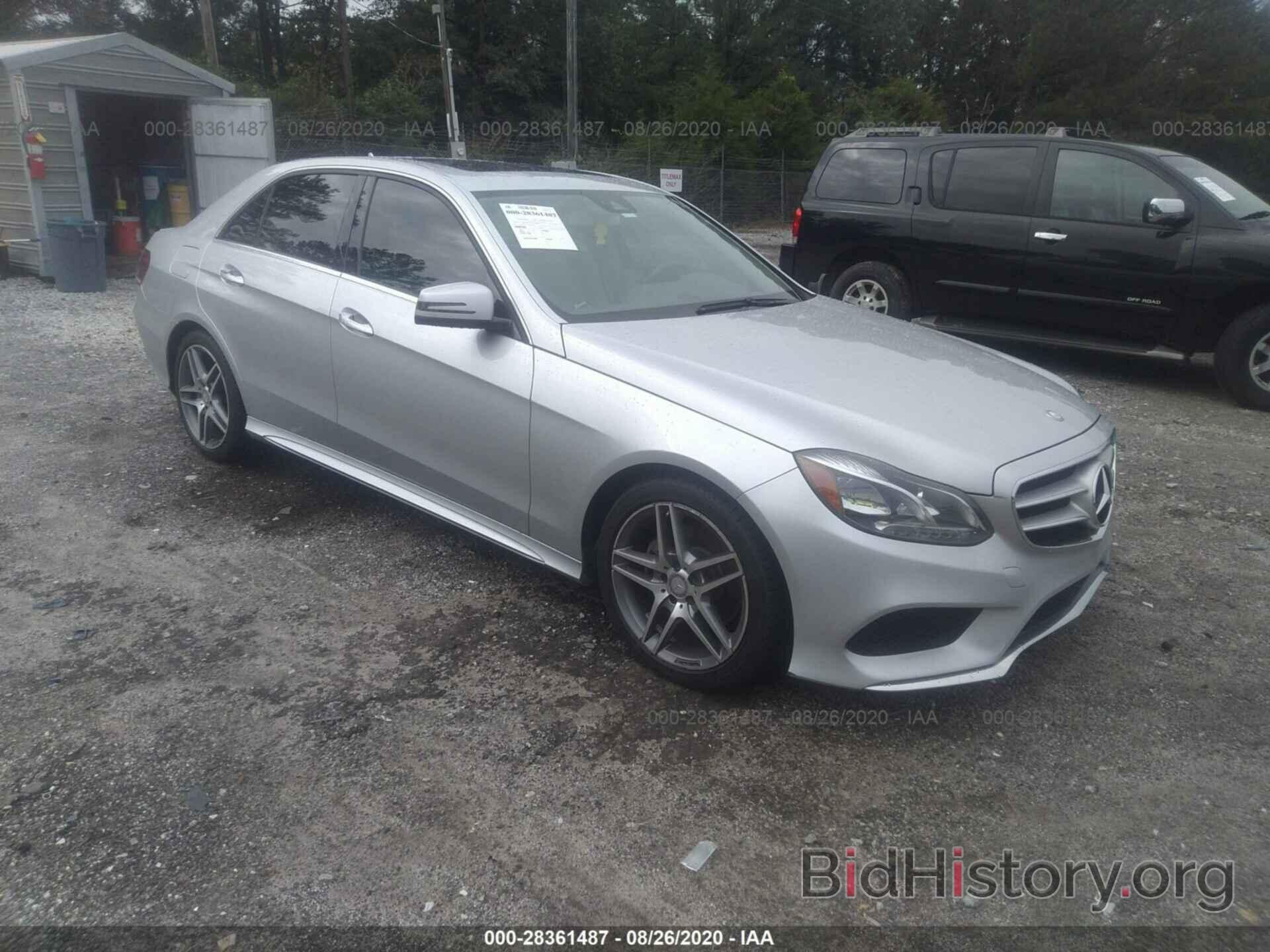 Photo WDDHF8JB5EA932170 - MERCEDES-BENZ E-CLASS 2014