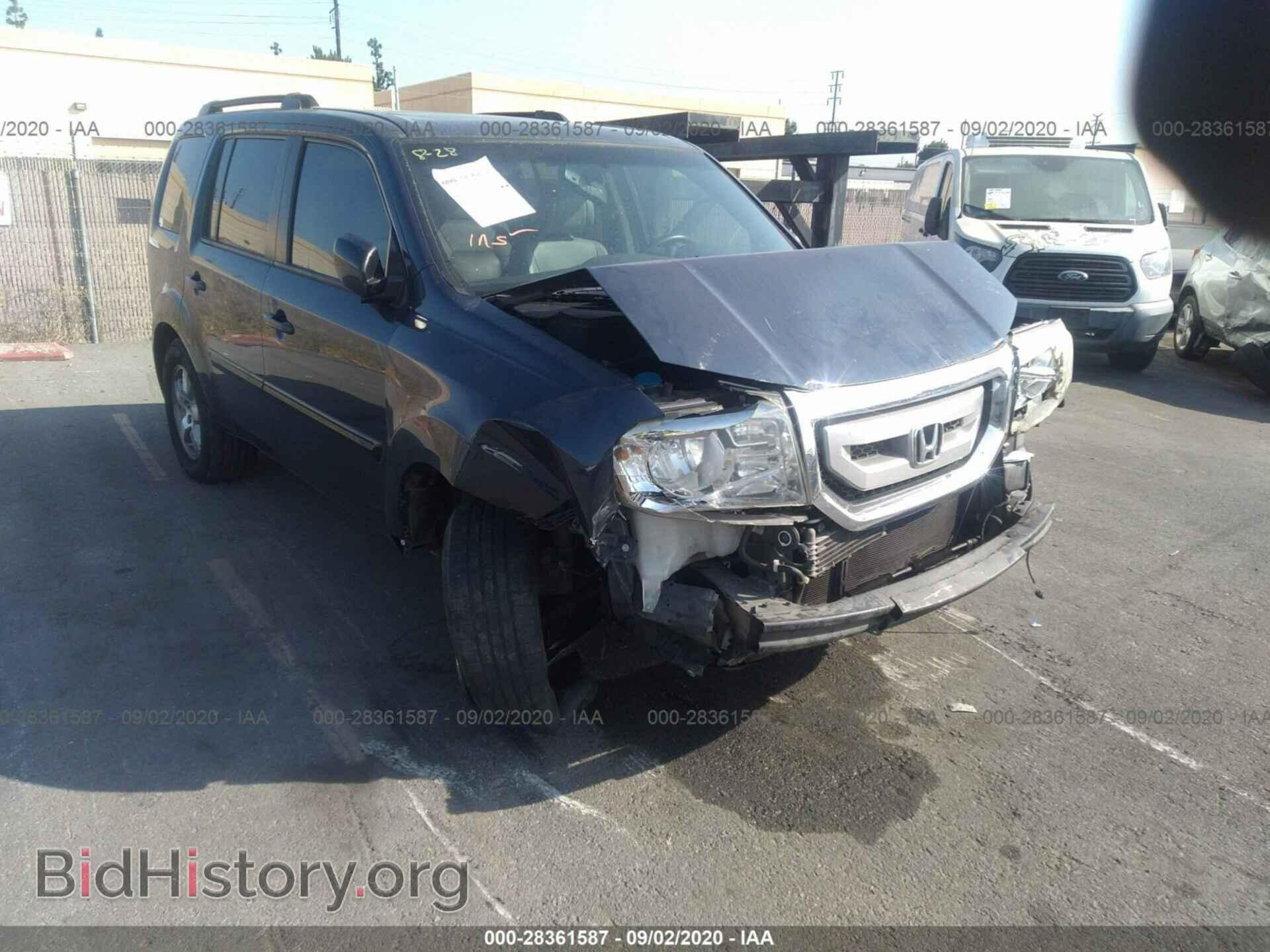 Фотография 5FNYF3H58BB018978 - HONDA PILOT 2011