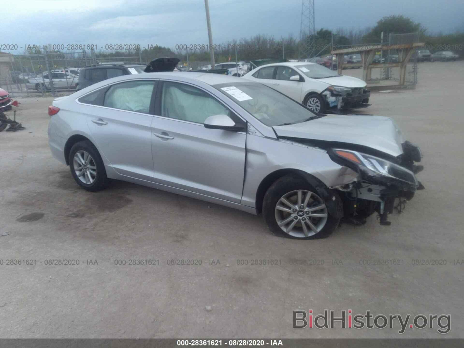 Photo 5NPE24AF3HH539284 - HYUNDAI SONATA 2017