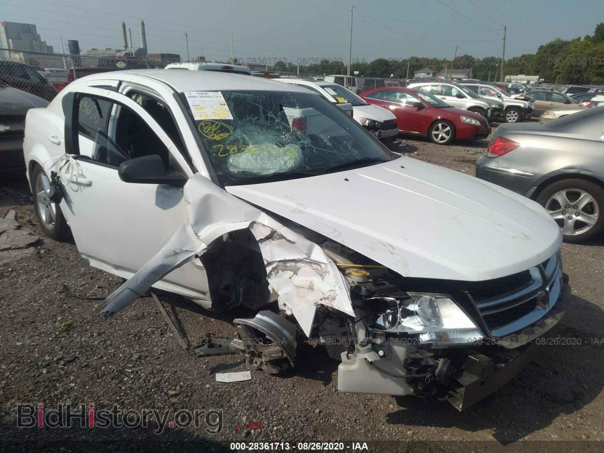 Photo 1C3CDZAB8DN565907 - DODGE AVENGER 2013